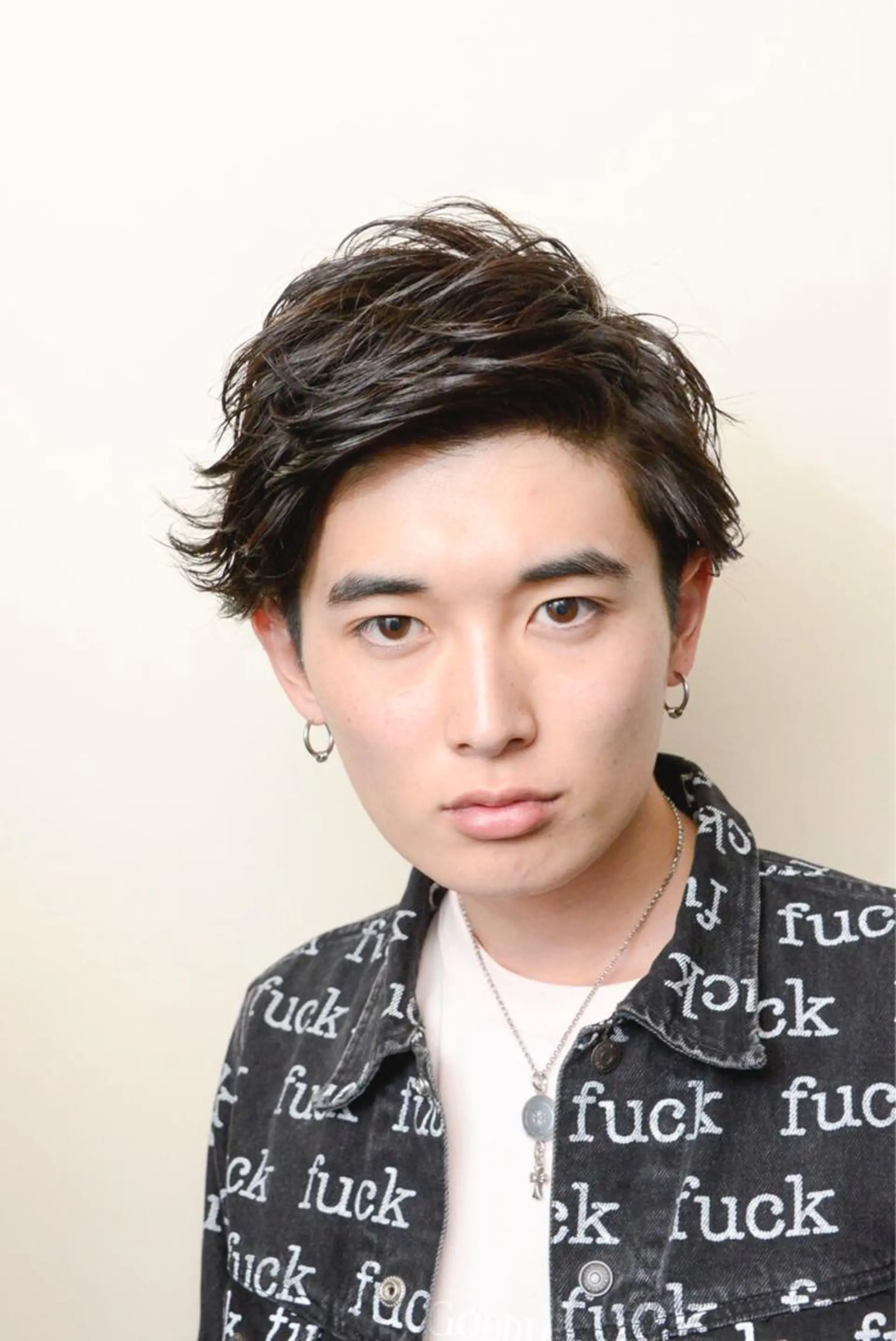 ミディアム カラー パーマ ヘアアレンジ メンズ キッズ ネイル マツエク・マツパ カット ヘアセット 韓国ヘア🫧 KAZUTOのヘアスタイル