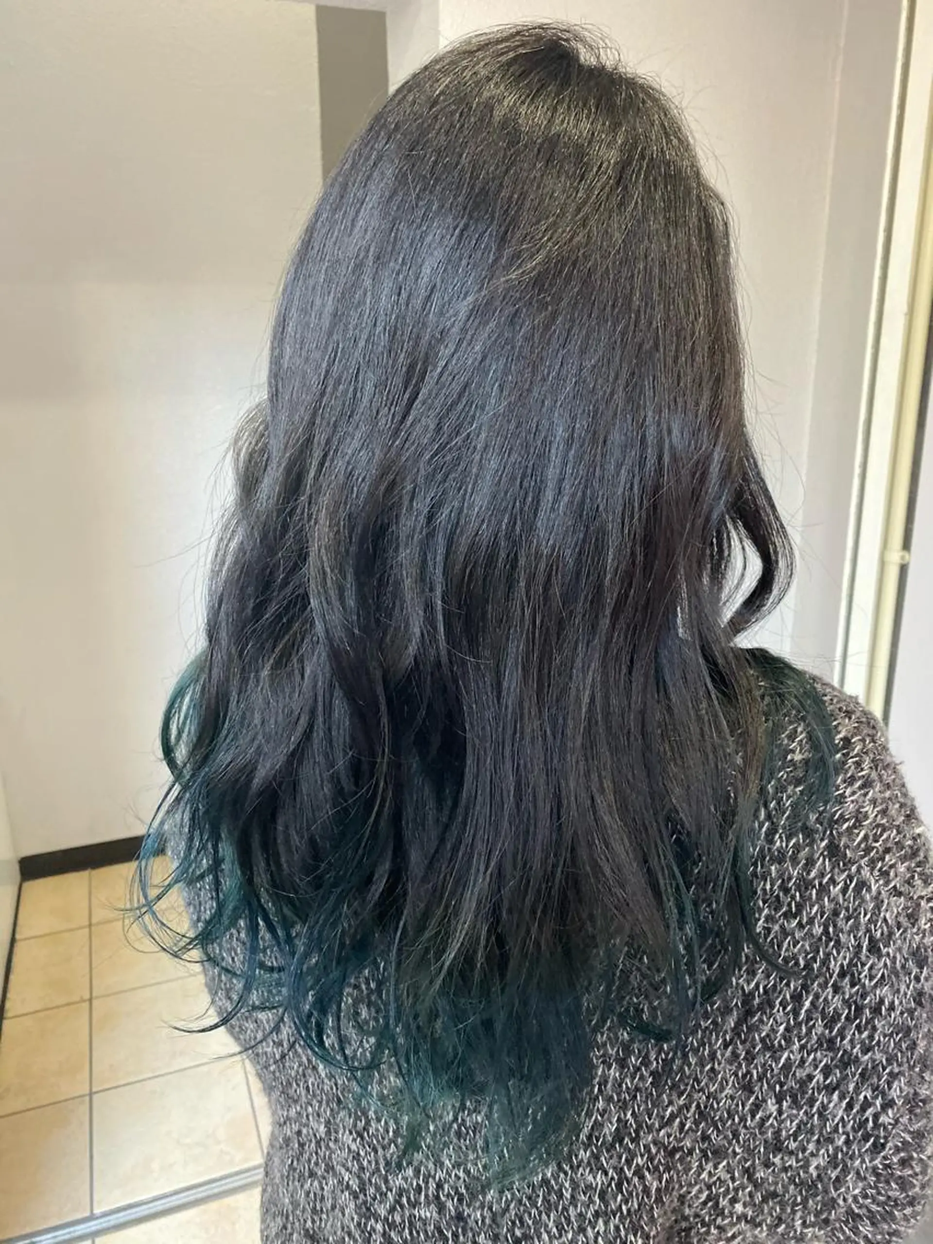 ロング カラー 【艶髪×韓国風】 毛流れ職人 RYOのヘアスタイル