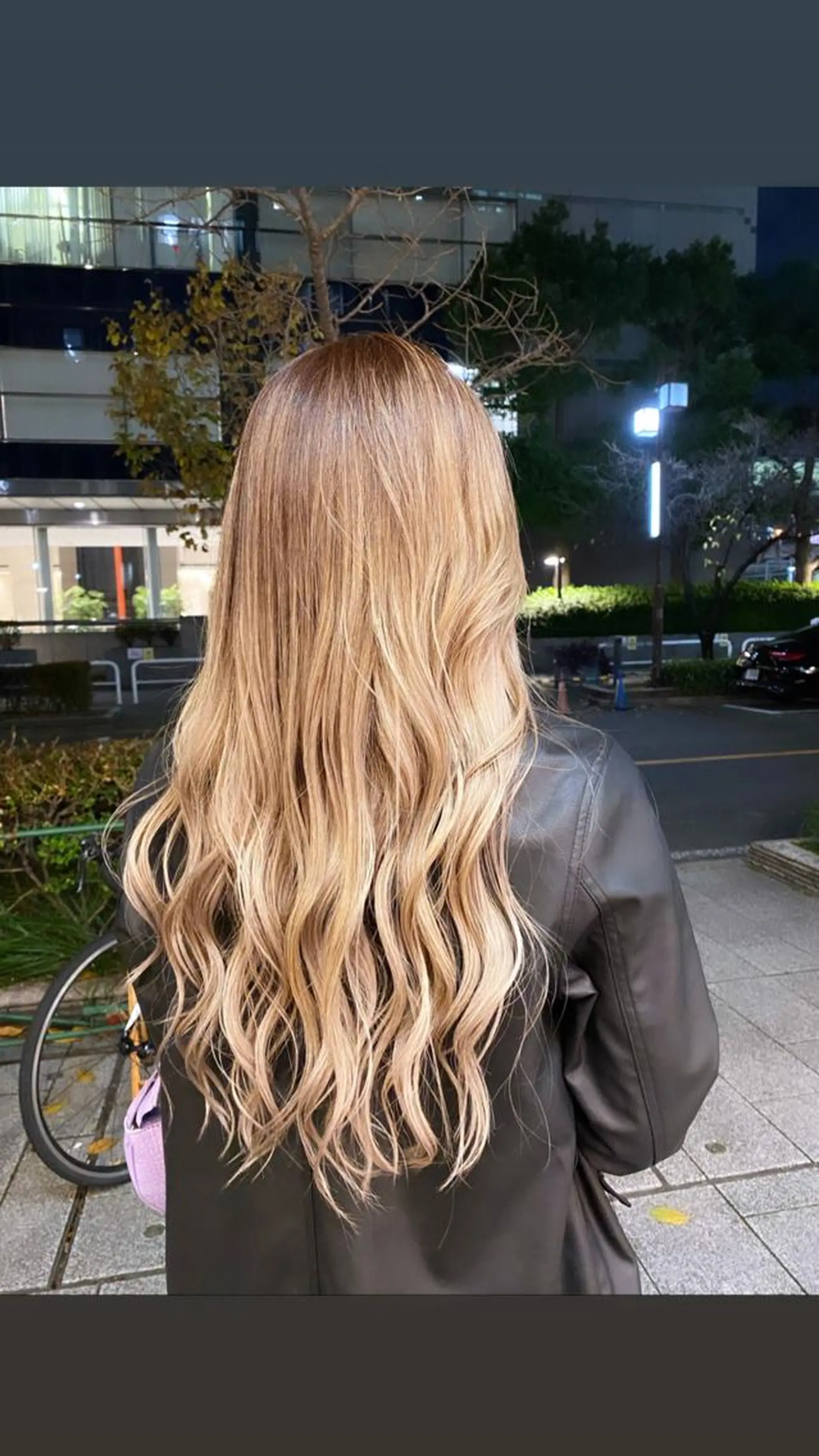 ロング カラー 外国人風カラー 加藤 利基のヘアスタイル