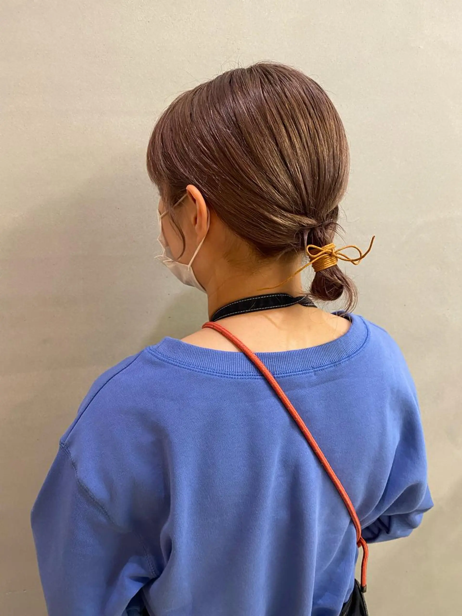 ミディアム カラー ヘアアレンジ 、 、のヘアスタイル