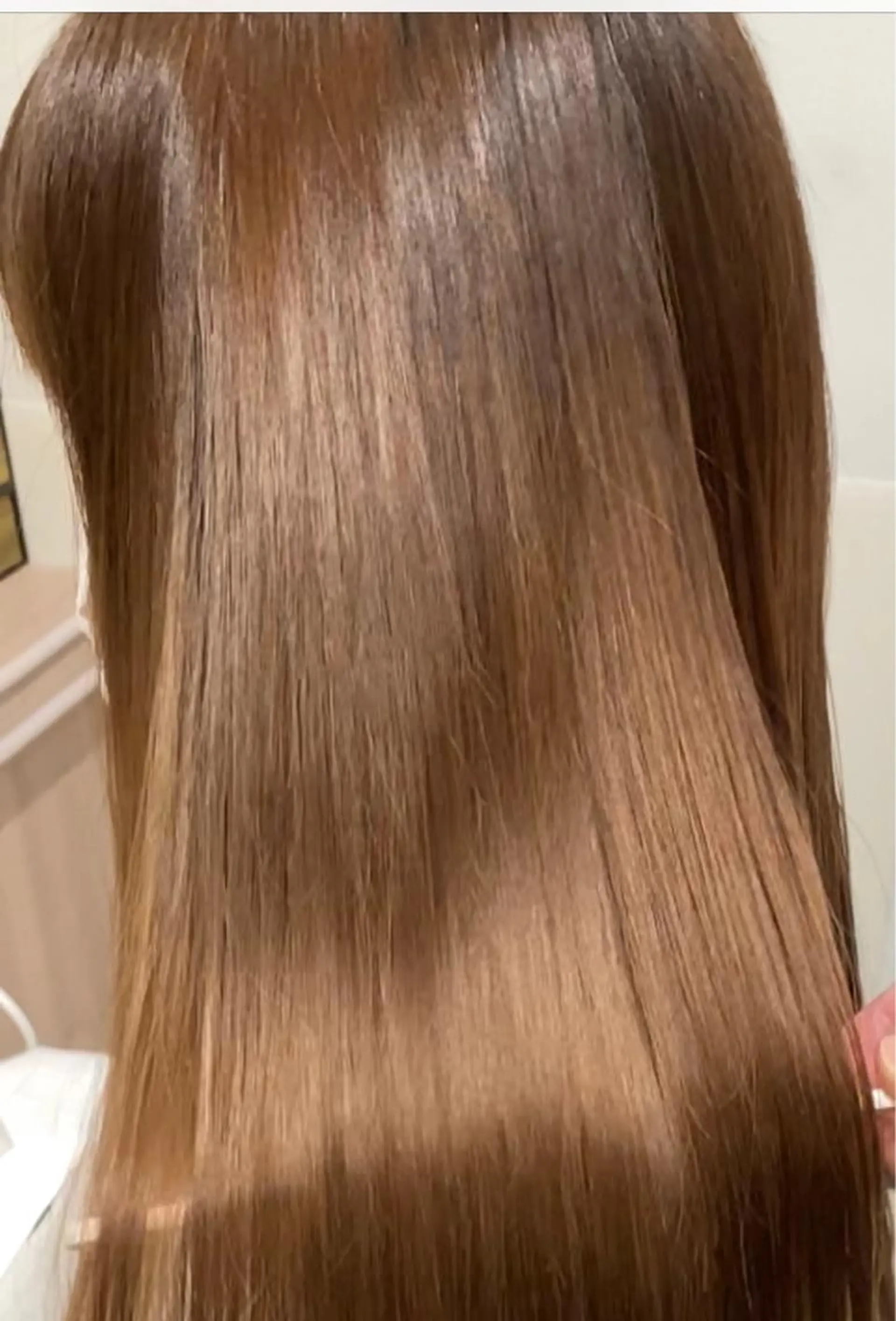 ロング Ash 銀座店所属・骨格補正カット /マンツーマン/のヘアスタイル