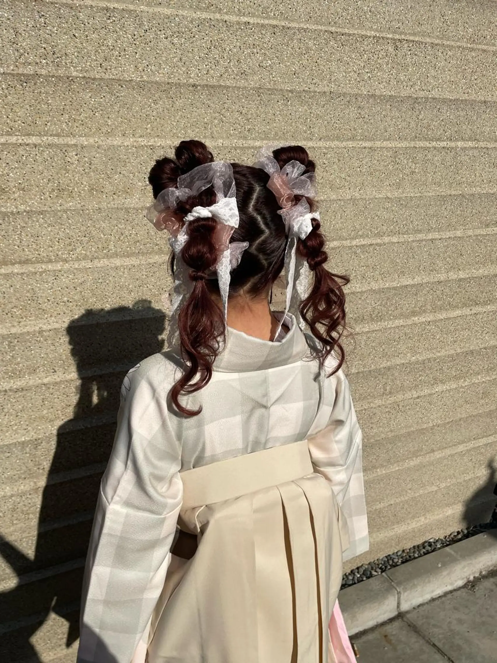 ロング 卒業式のヘアスタイル 学生 韓国風ヘア ロング 当日予約大歓迎💕/ Chisatoのその他イメージ