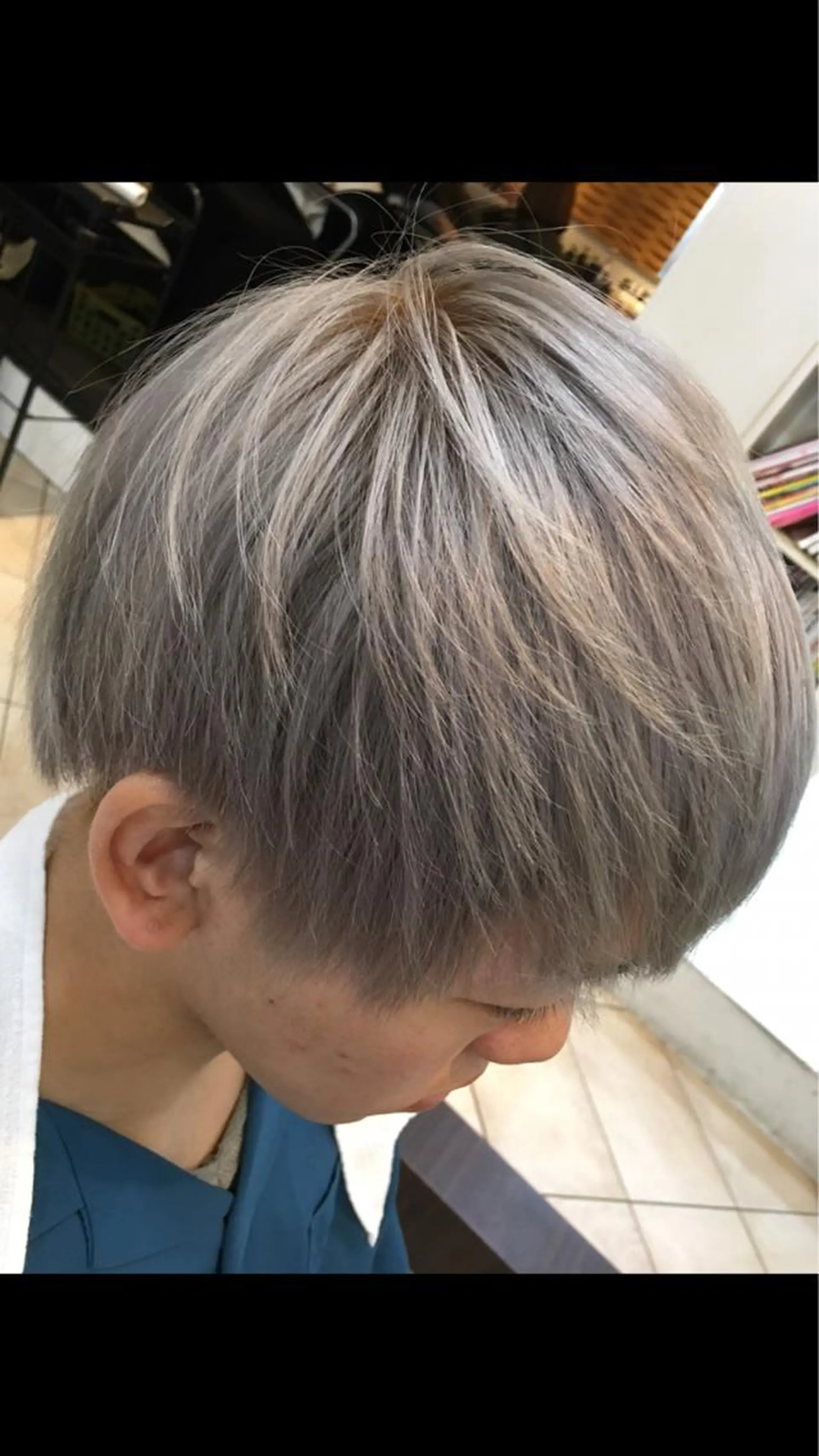 ショート カラー メンズ 美容室 HAKUAのヘアスタイル