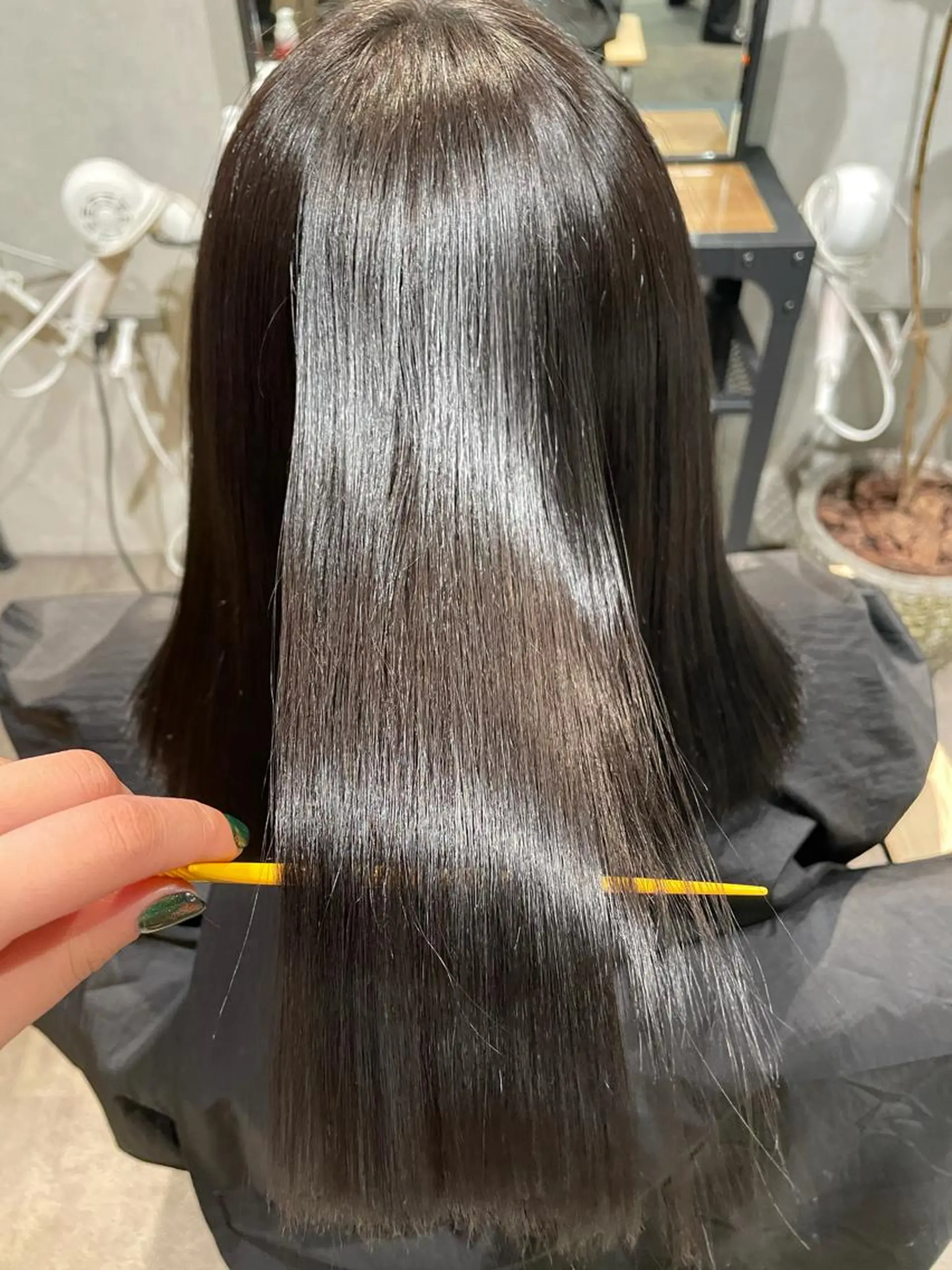 ミディアム 髪質改善 トリートメント トリートメント ナチュラル透明感🌱 小山美樹子のヘアスタイル