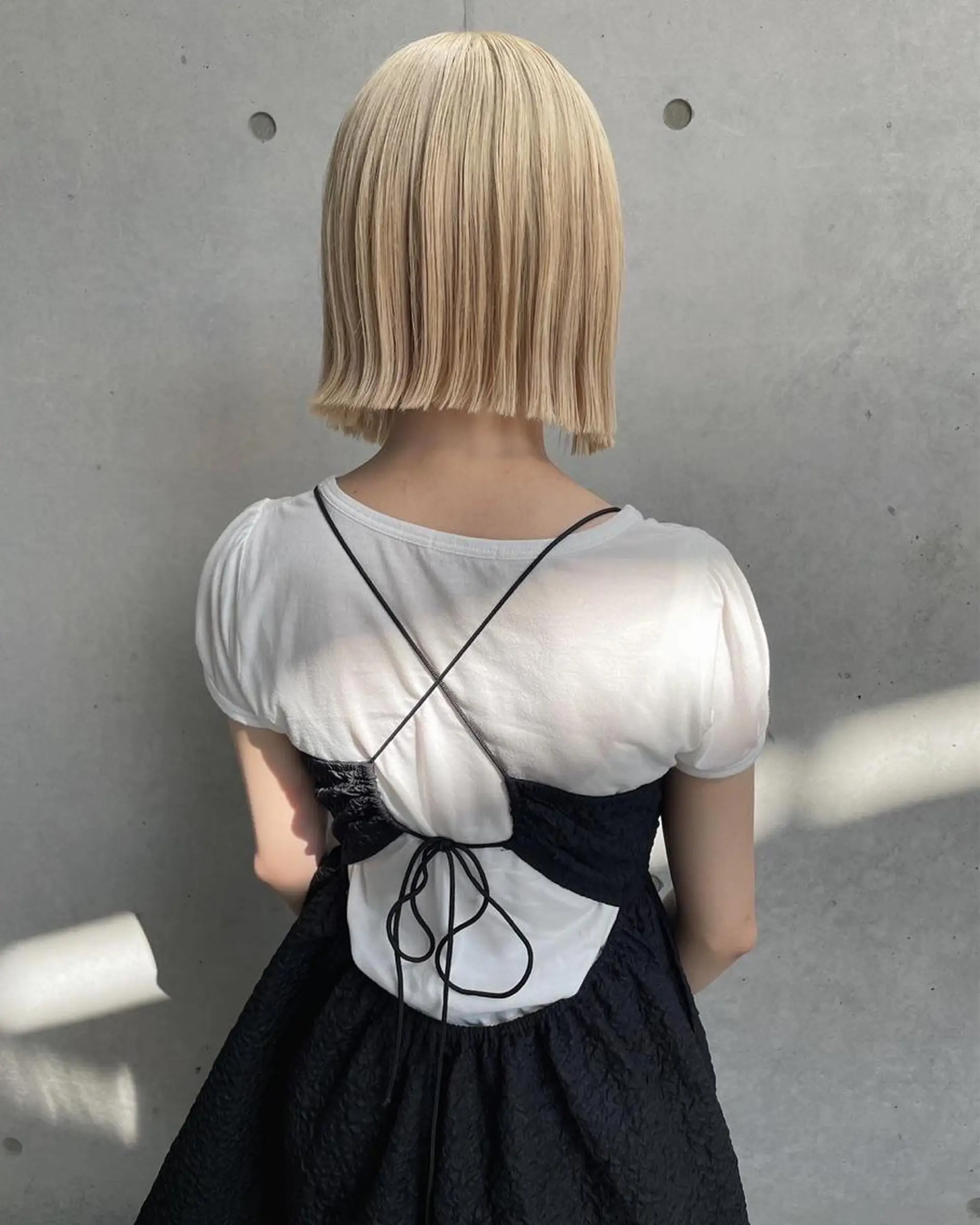 ミディアム ボブ om's所属・om's poka 伊藤百花のヘアスタイル