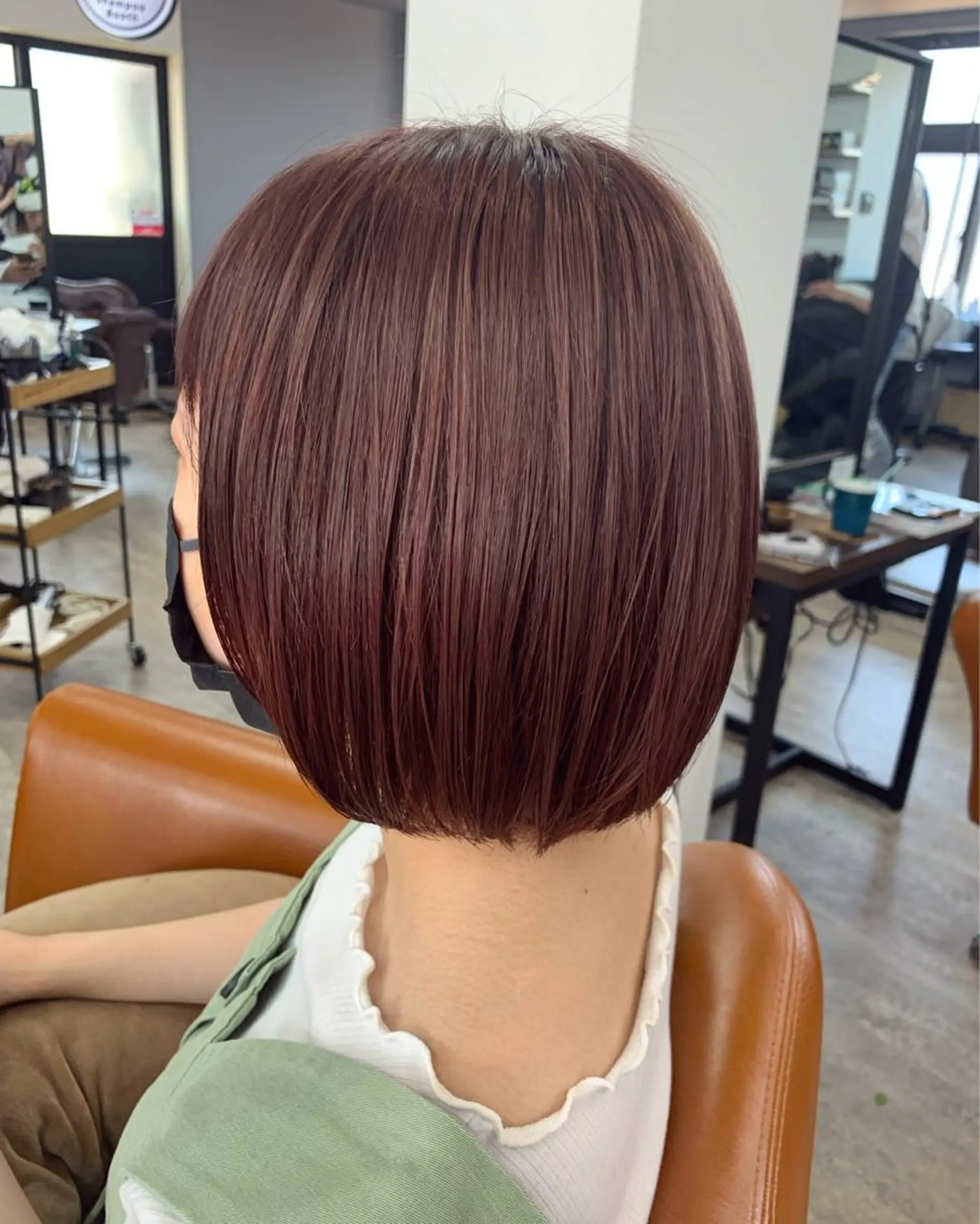 カラー 🌸星名 萌々🌸 Recharme新保のヘアスタイル