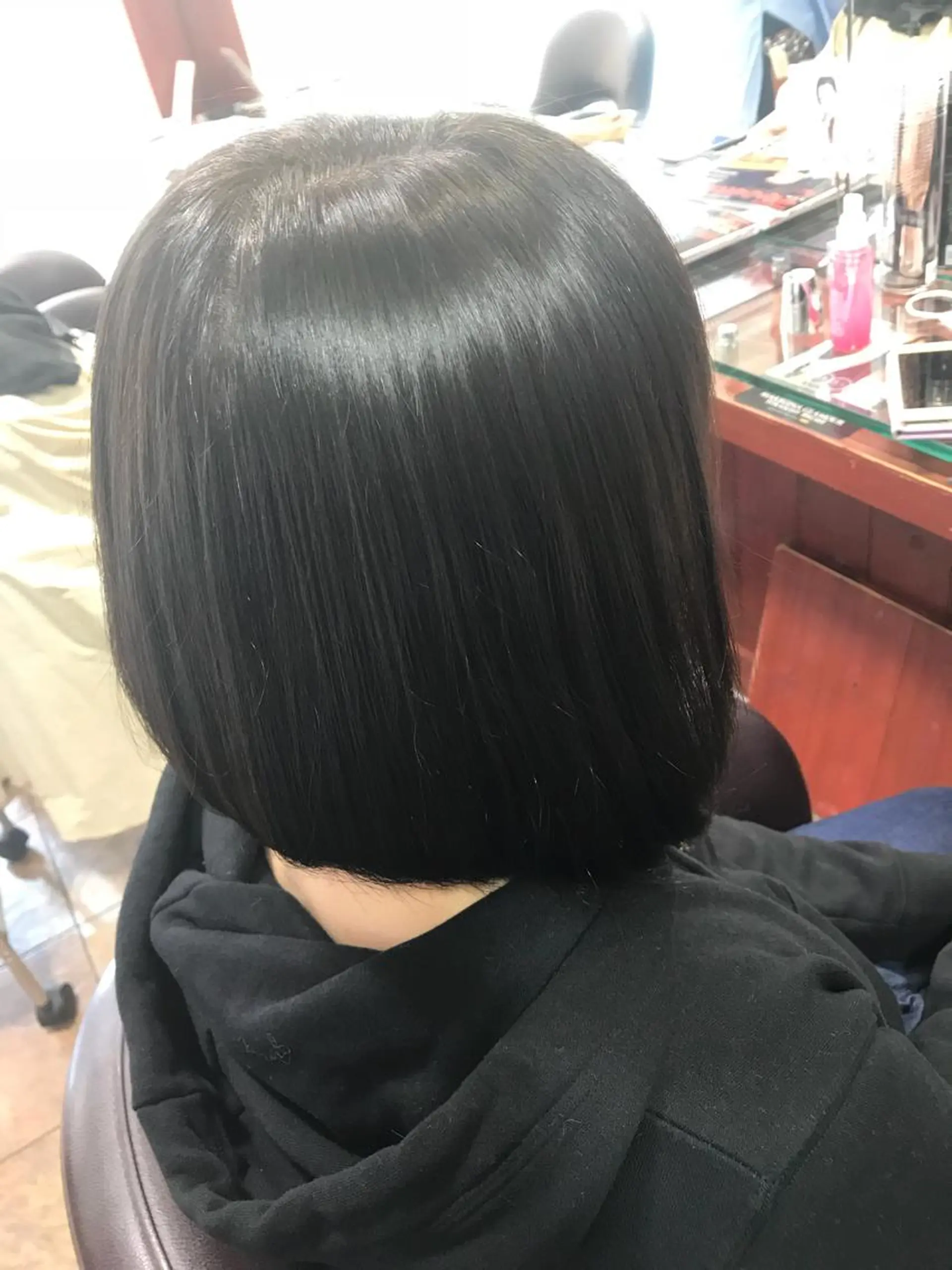 ミディアム ボブ トリートメント 嶋村 望美のヘアスタイル
