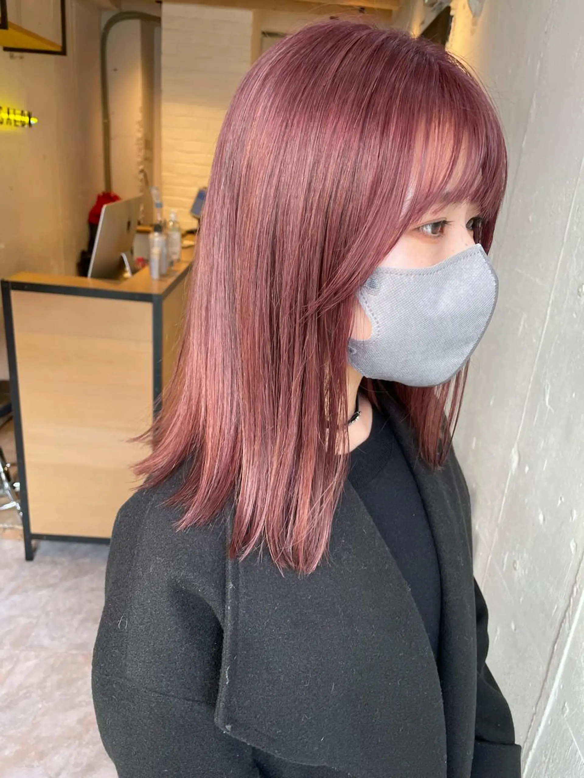 ミディアム カラー ヘアカラー hisano / ハイトーン･透明感のヘアスタイル