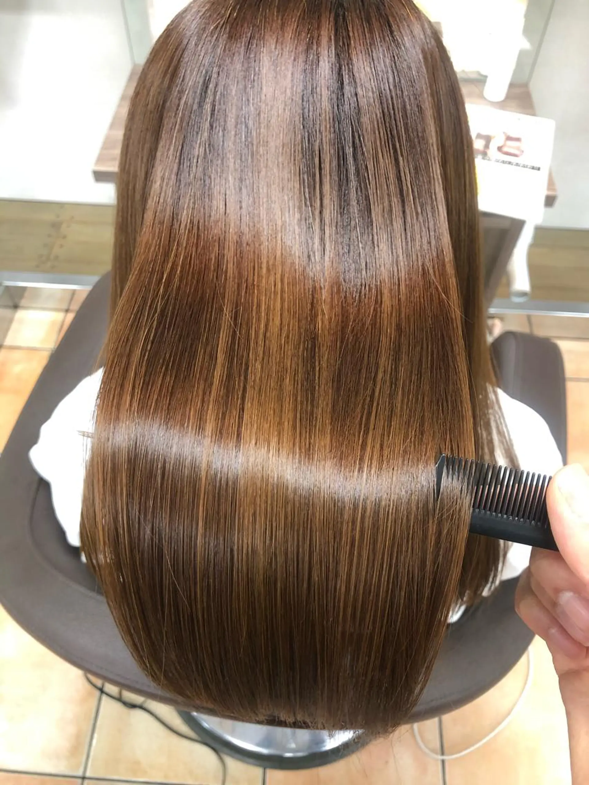 ミディアム 髪質改善 NYLON. 柏店所属・お悩み解決美容師🩷 ♠️ベテランそめやのヘアスタイル