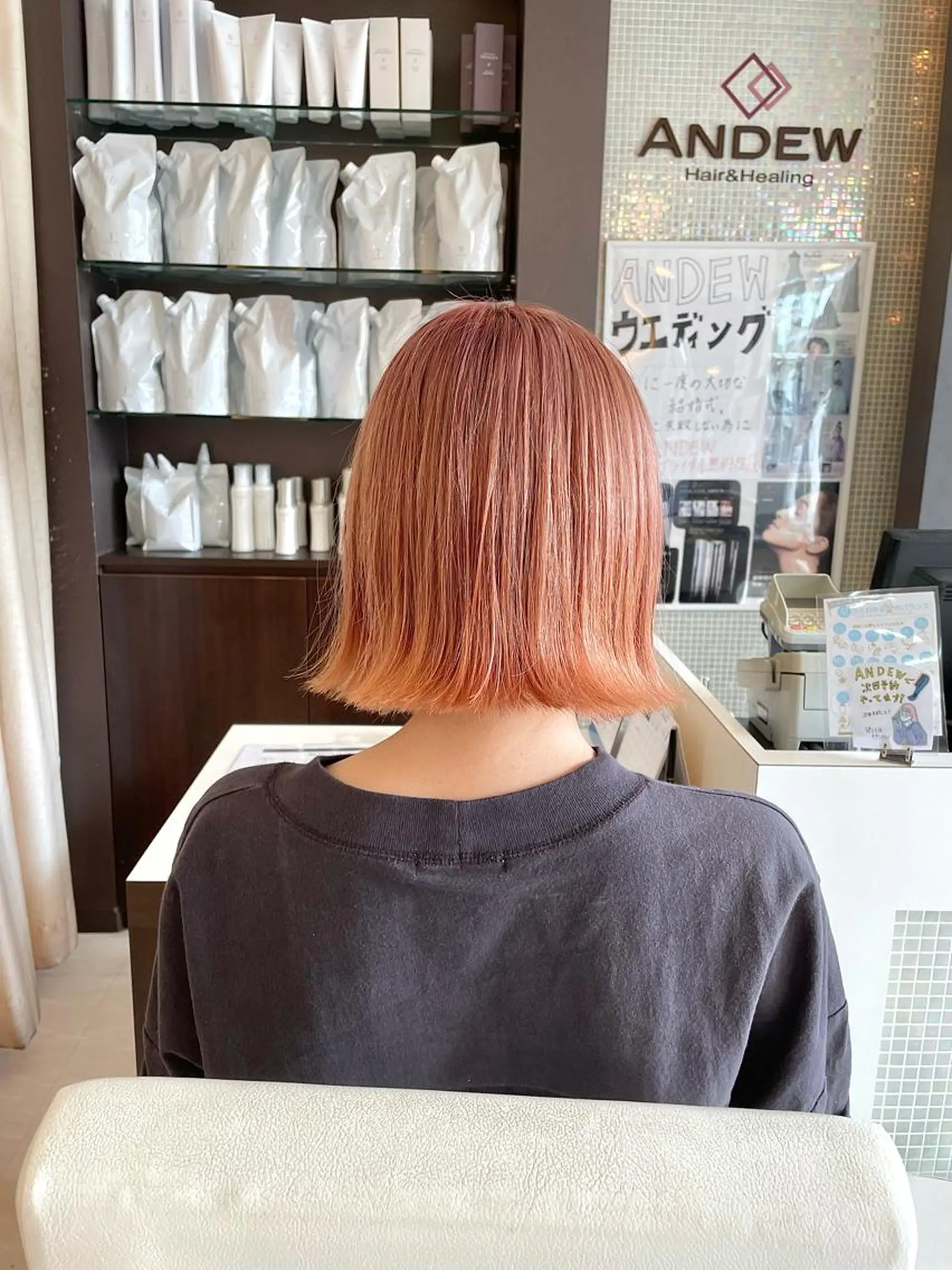 ショート 切りっぱなしボブ ボブ 武田 清久のヘアスタイル