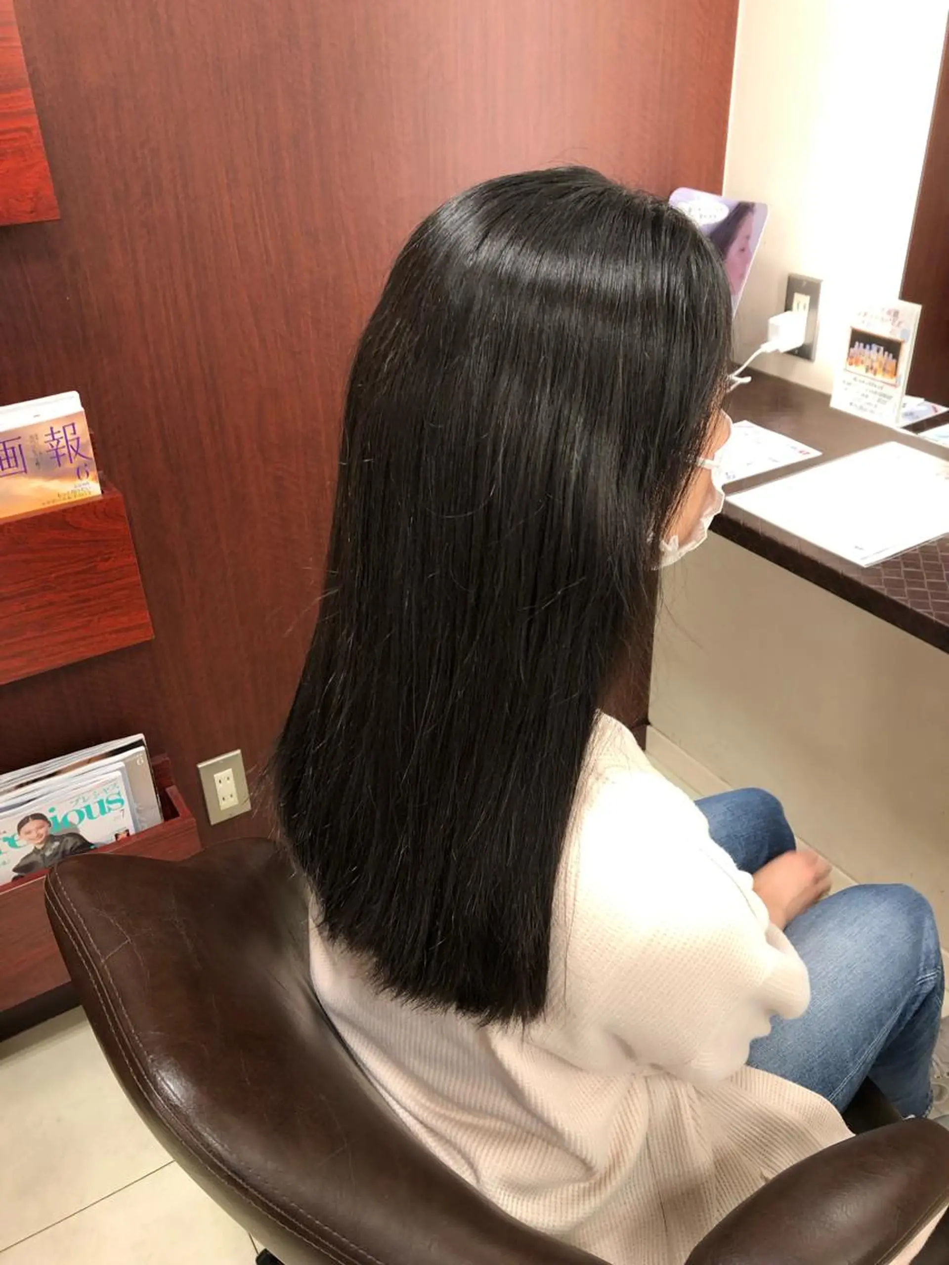 ロング カラー SHAPE 早坂兼斗のヘアスタイル