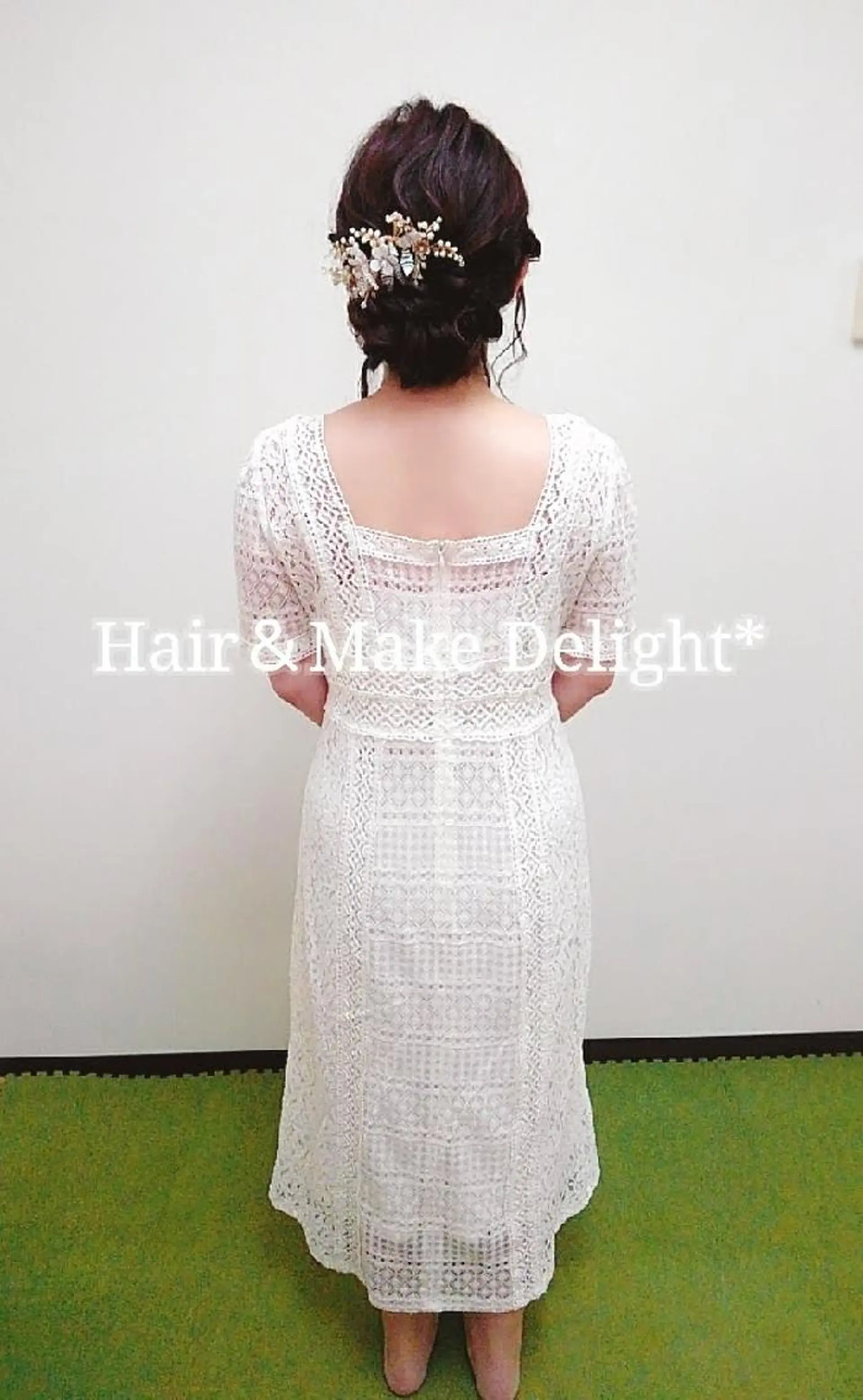 ロング ヘアアレンジ ヘアセット Hair&Make  Delight*のヘアスタイル