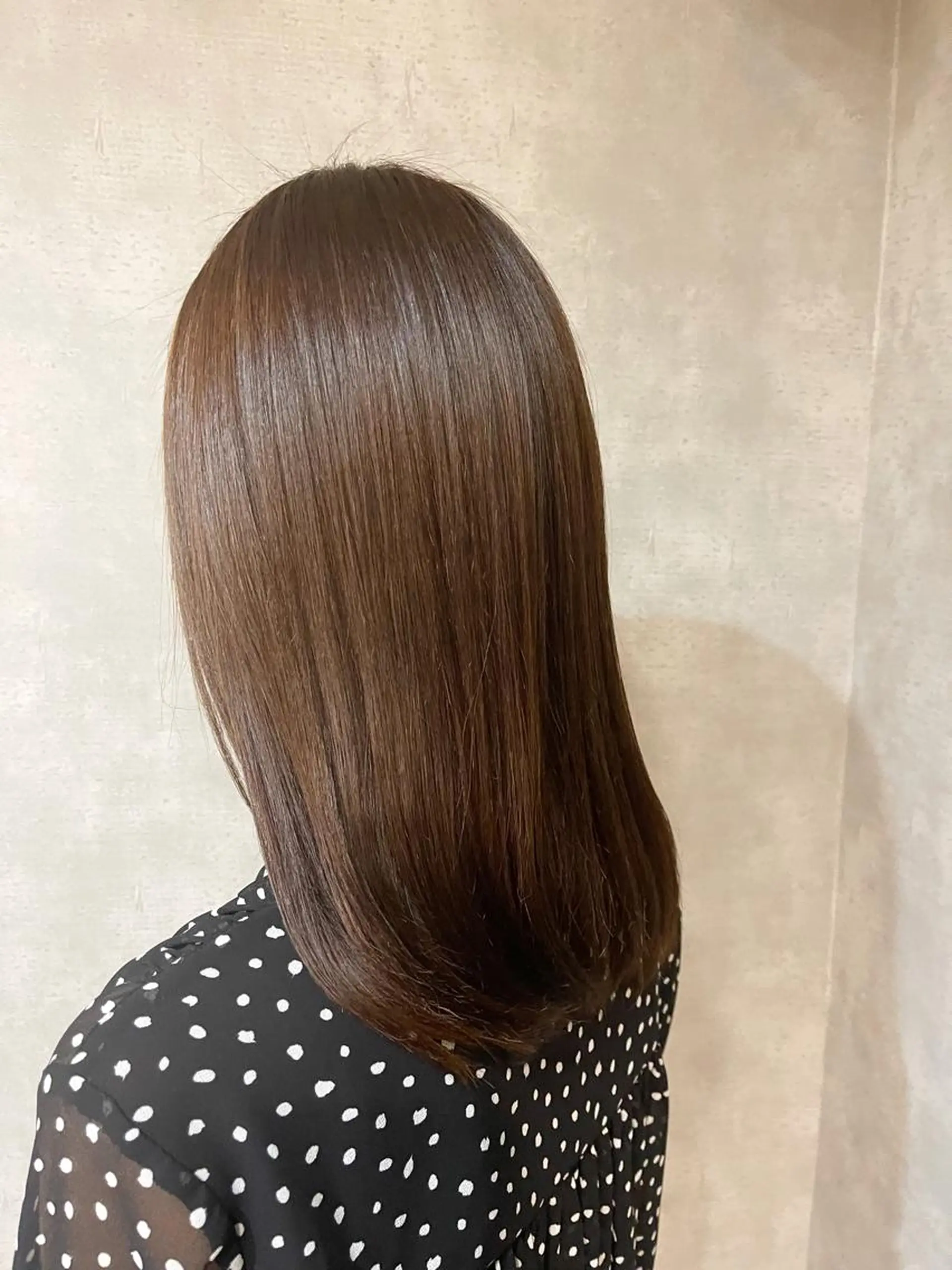 セミロング 縮毛矯正 alotta所属・栗本 博史のヘアスタイル