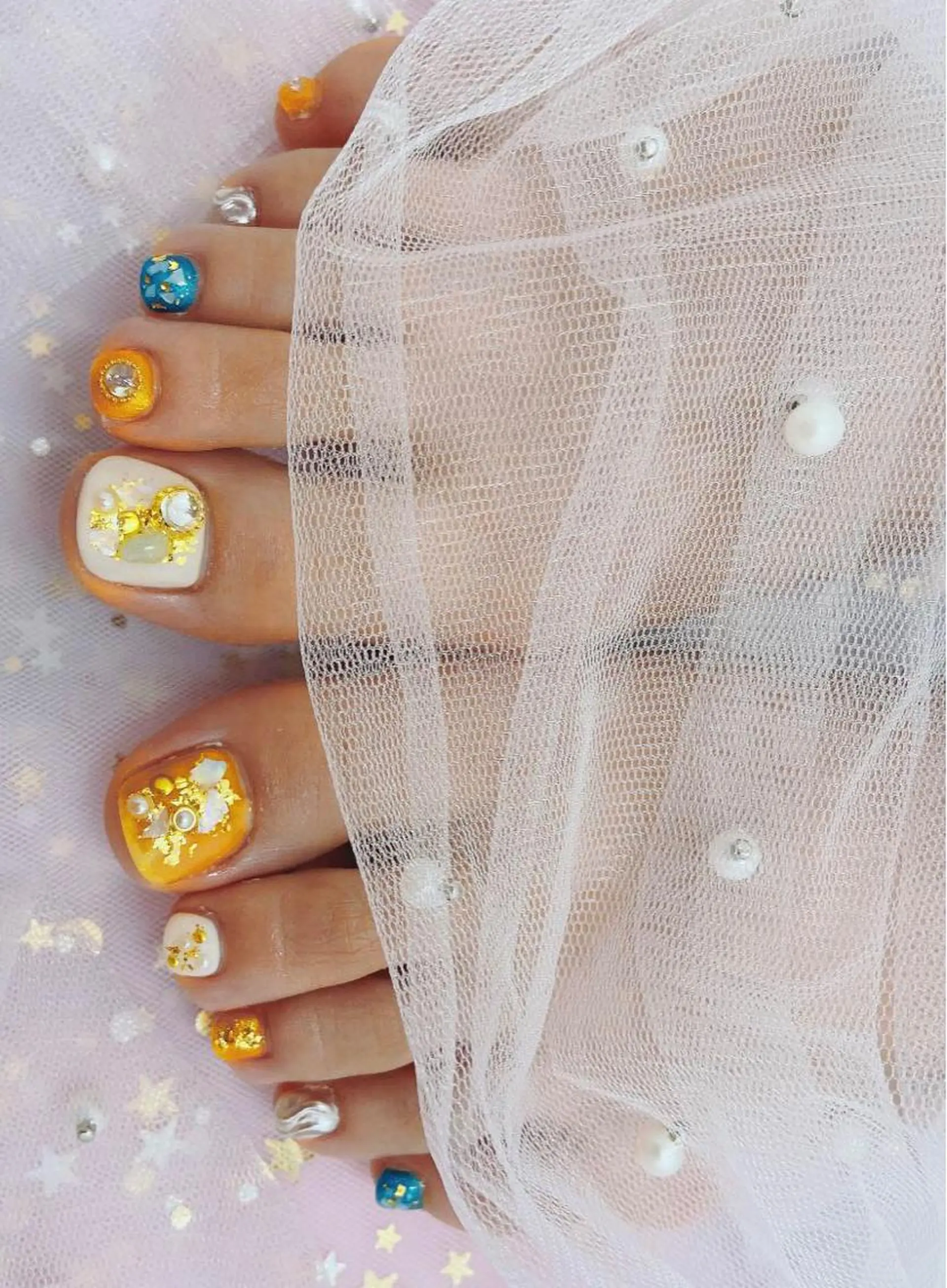 ネイル フットネイル キラー美　上野所属・キラー美 上野のネイルデザイン