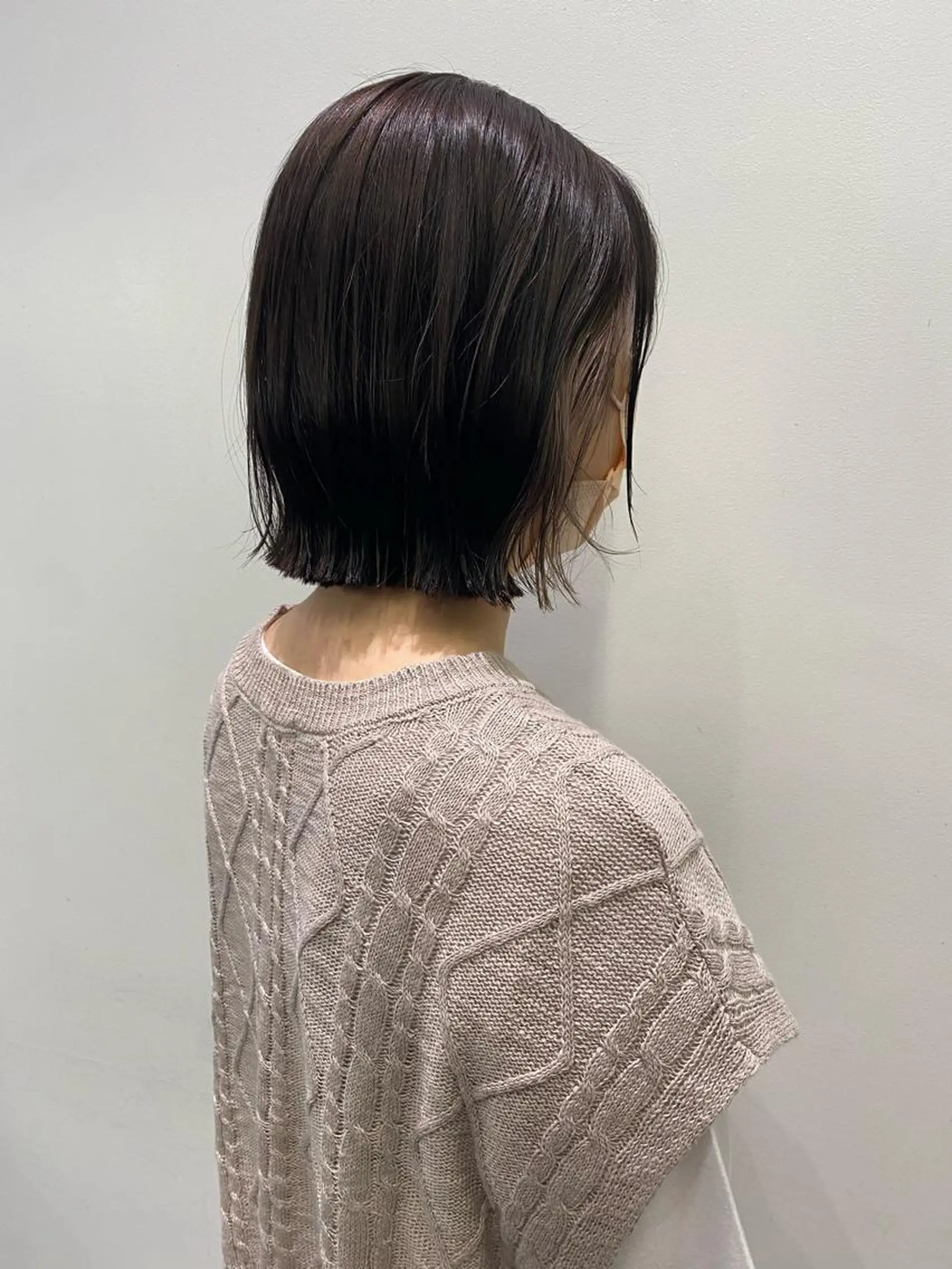 ショート カラー 切りっぱなしボブ ベージュカラー インナーカラー ボブ ✨透明感カラー✨ 🦖佐々木未来🦕のヘアスタイル