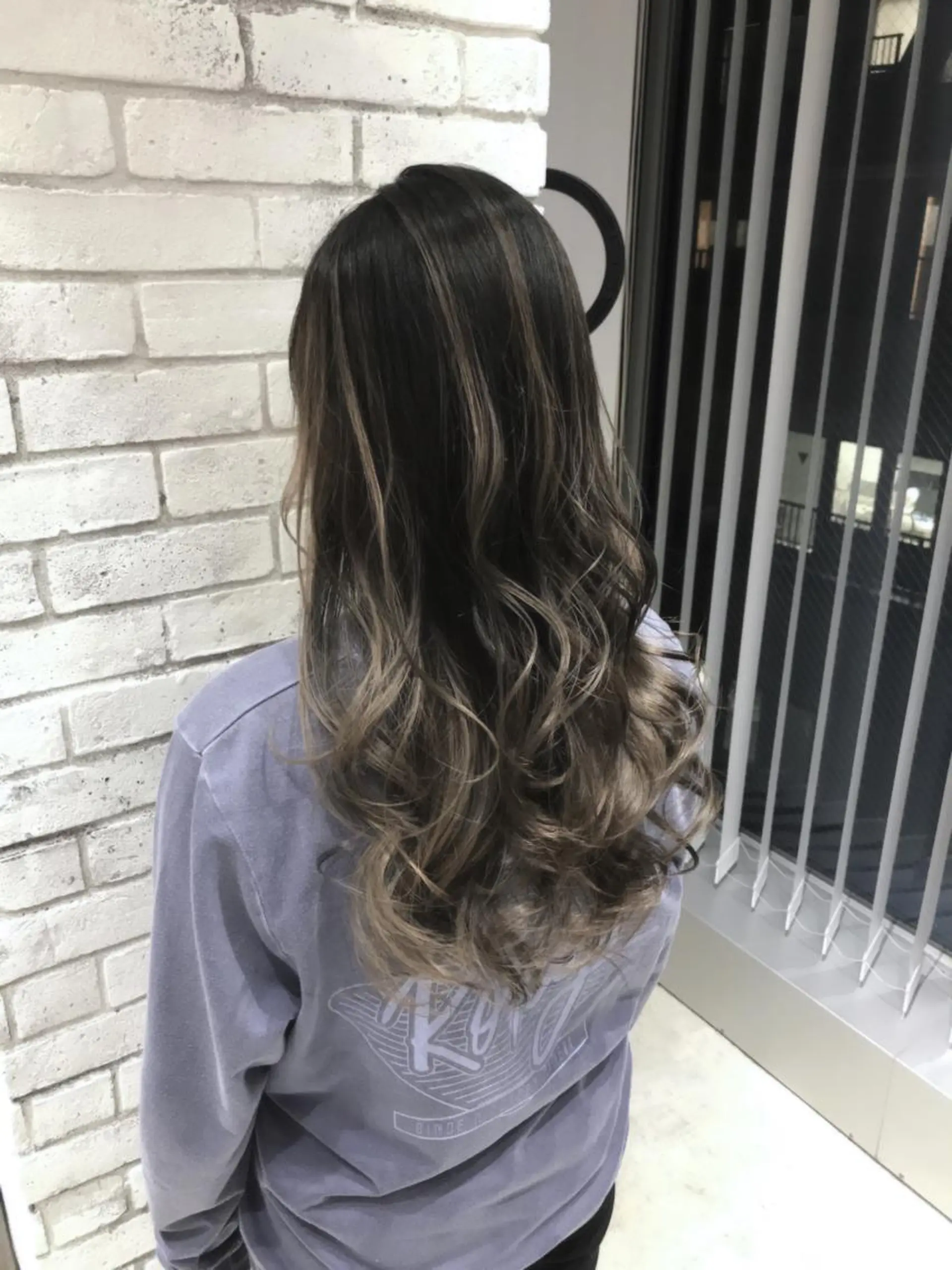 ロング カラー パーマ ヘアアレンジ キッズ マツエク・マツパ バレイヤージュ/ 髪質改善/渡邉悟🌱のヘアスタイル