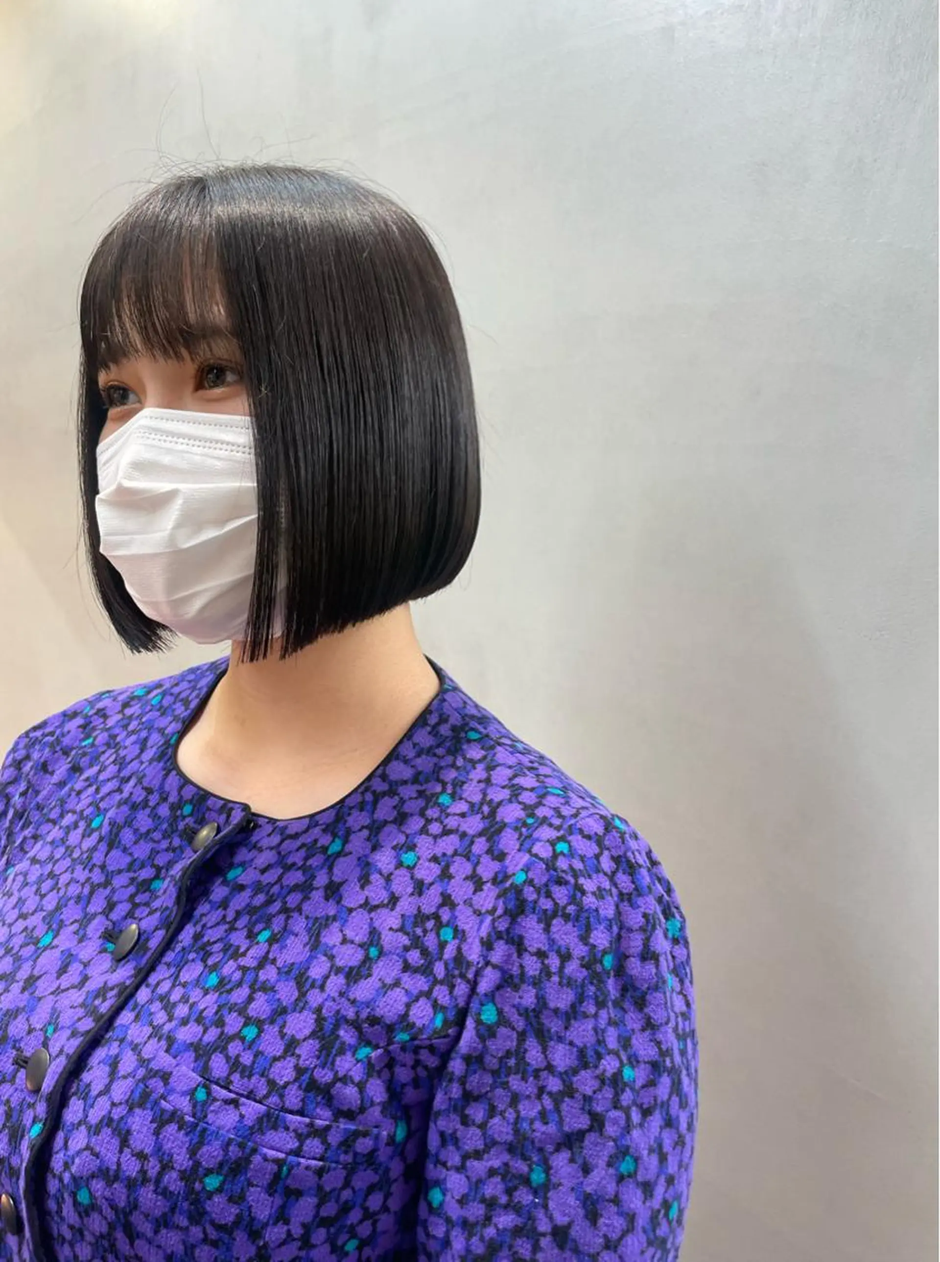 ショート Misaki /ボブ/縮毛矯正のヘアスタイル