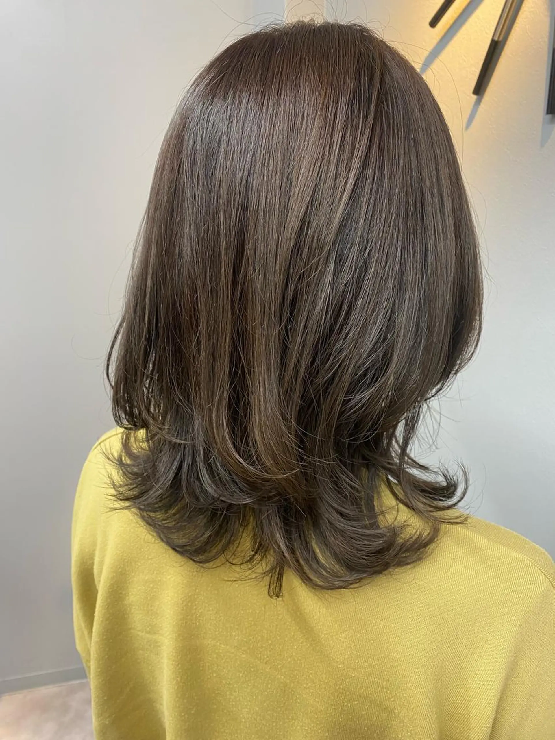 カラー きよはらちさき🍑 柔らかカラー🌱🫧のヘアスタイル