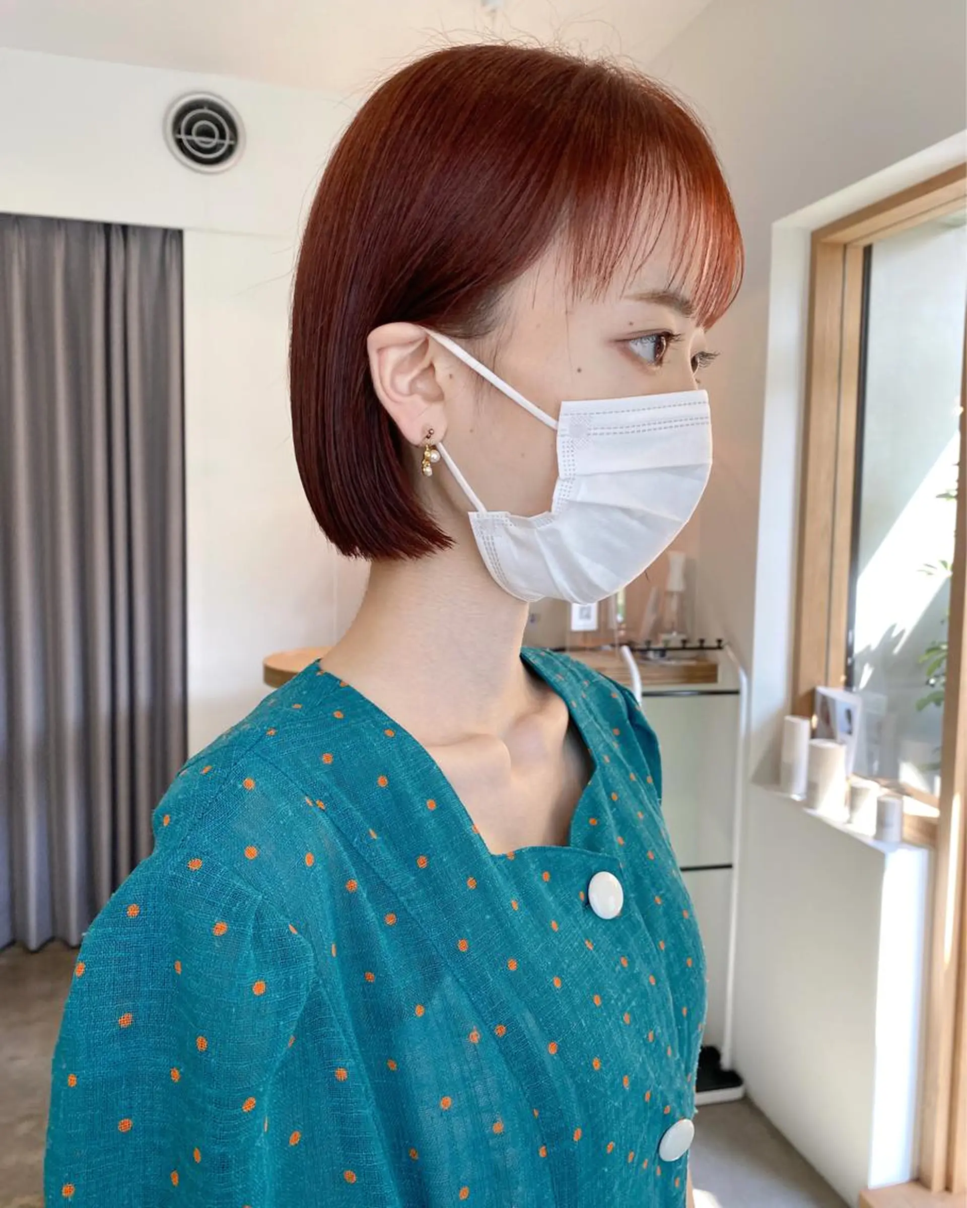 ショート カラー ヘアアレンジ Nancy所属・束感まつげ❤︎ あみのマツエク・マツパデザイン