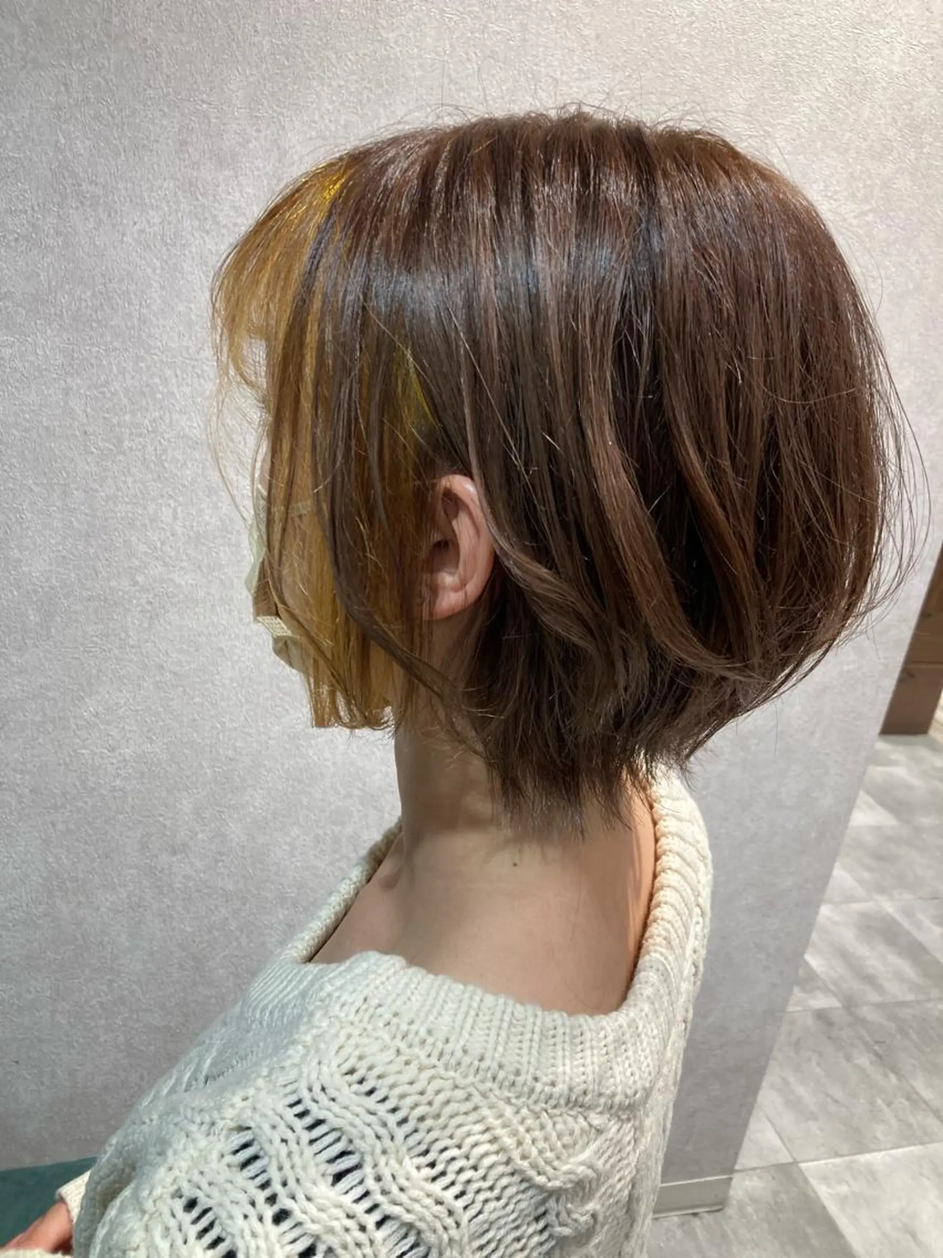 ショート カラー 宮下 弦也のヘアスタイル