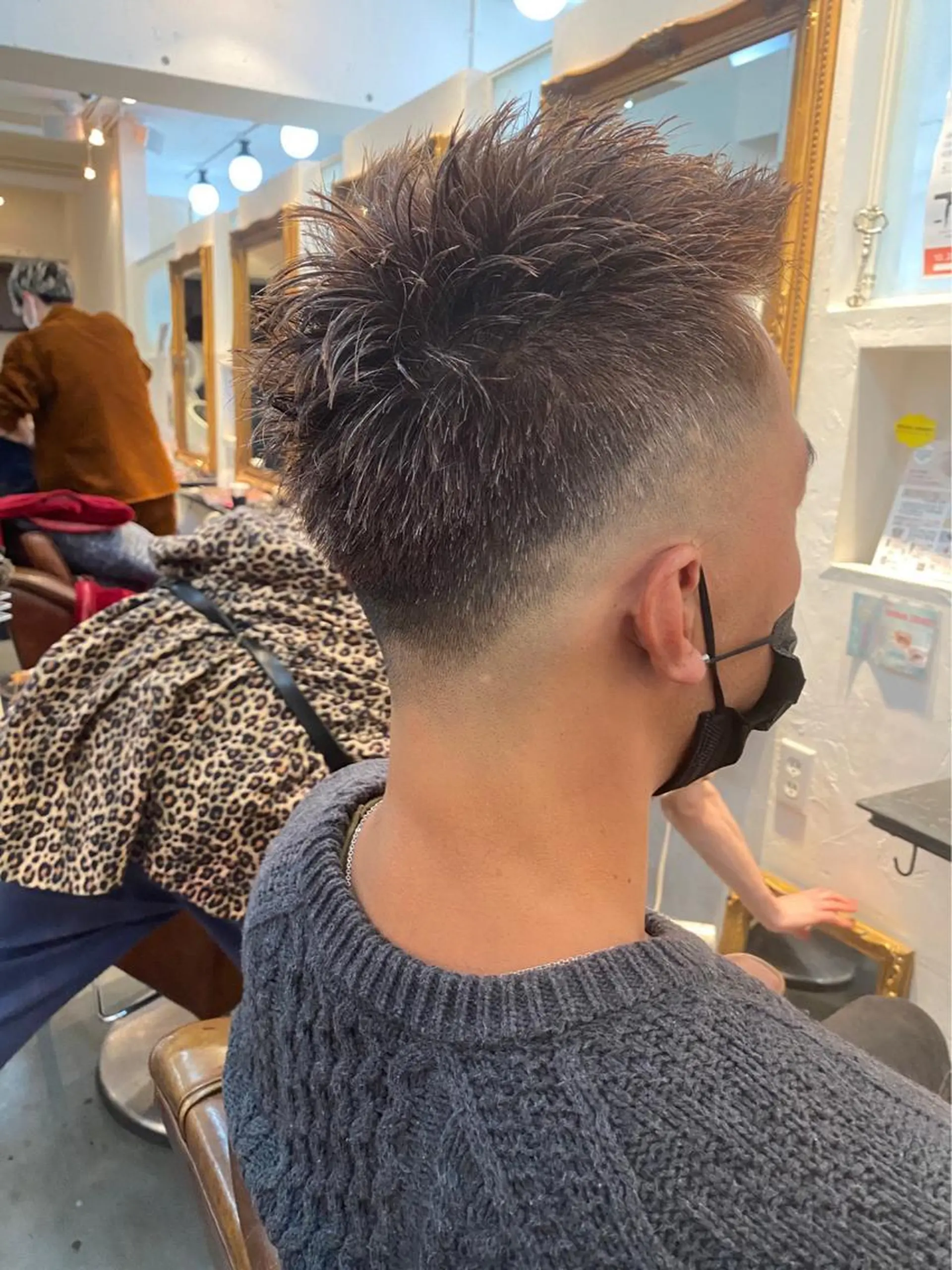 ショート メンズ カラーが上手い 辻悠月のヘアスタイル