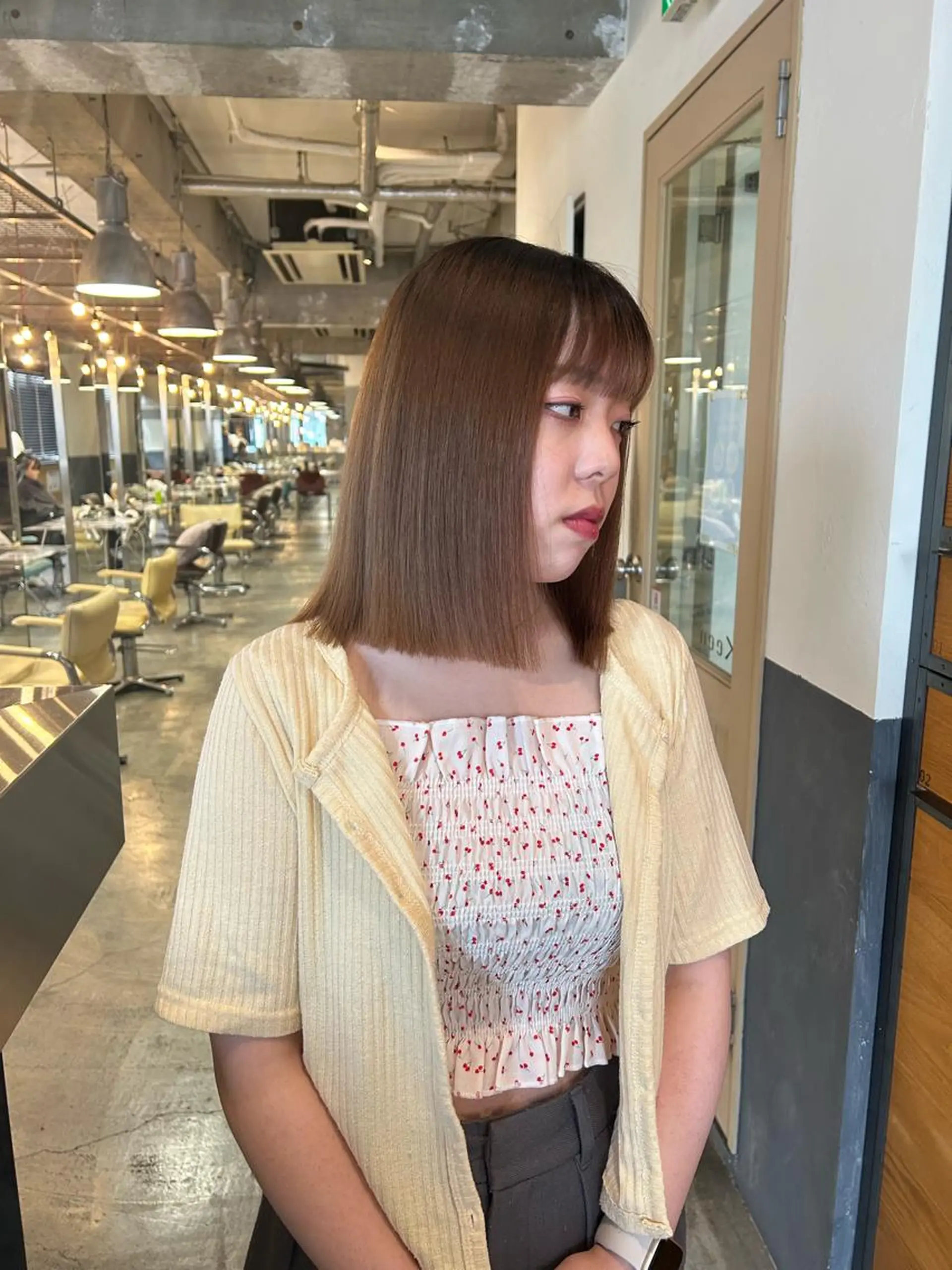 ミディアム カラー カット ショートカット募集中 /NAGISAのヘアスタイル