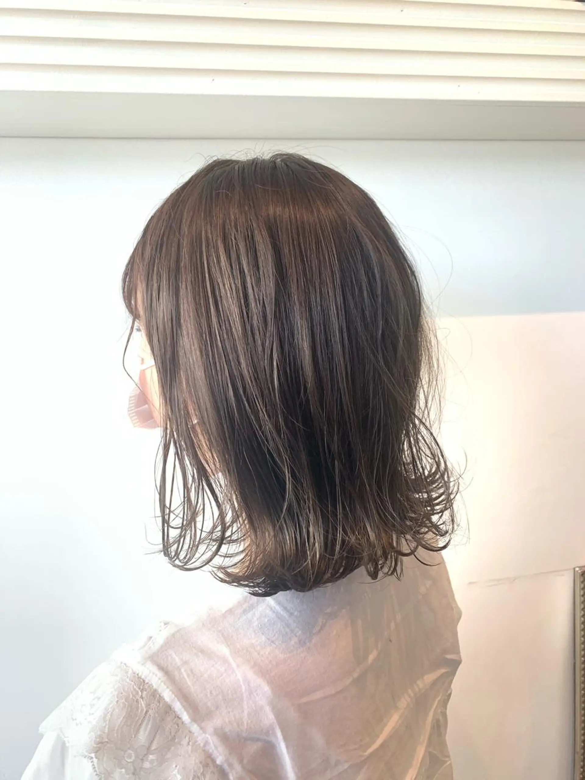 ミディアム カット ヘアカラー トリートメント ヘッドスパ ヘアセット 大宮/山口 竣也のヘアスタイル
