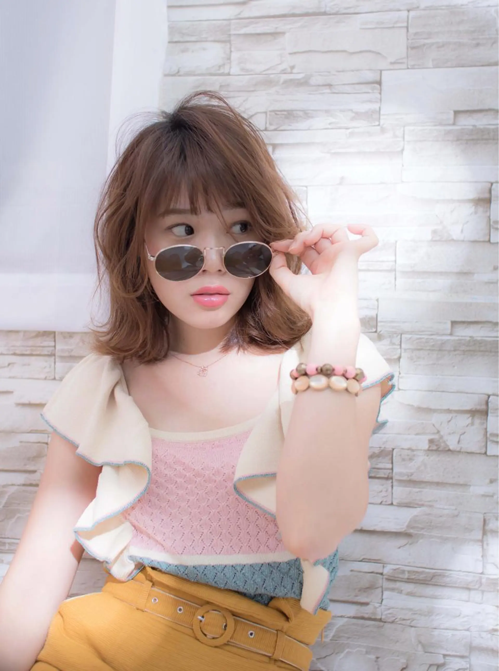 ミディアム omocha hair salon所属・大嶋 伸吾のヘアスタイル