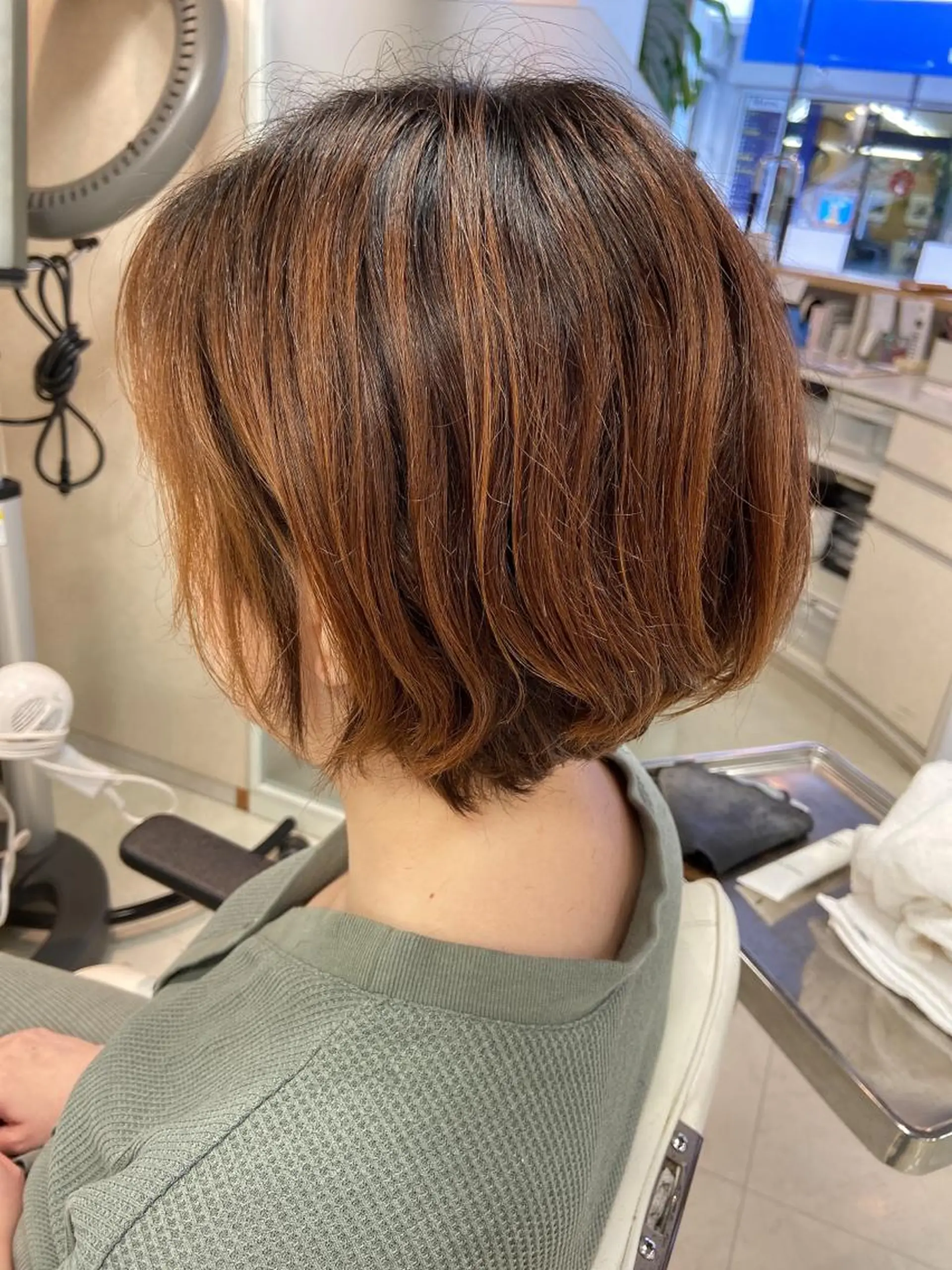 ショート ショートボブ ボブ ショートヘア 菊地 美憂のヘアスタイル