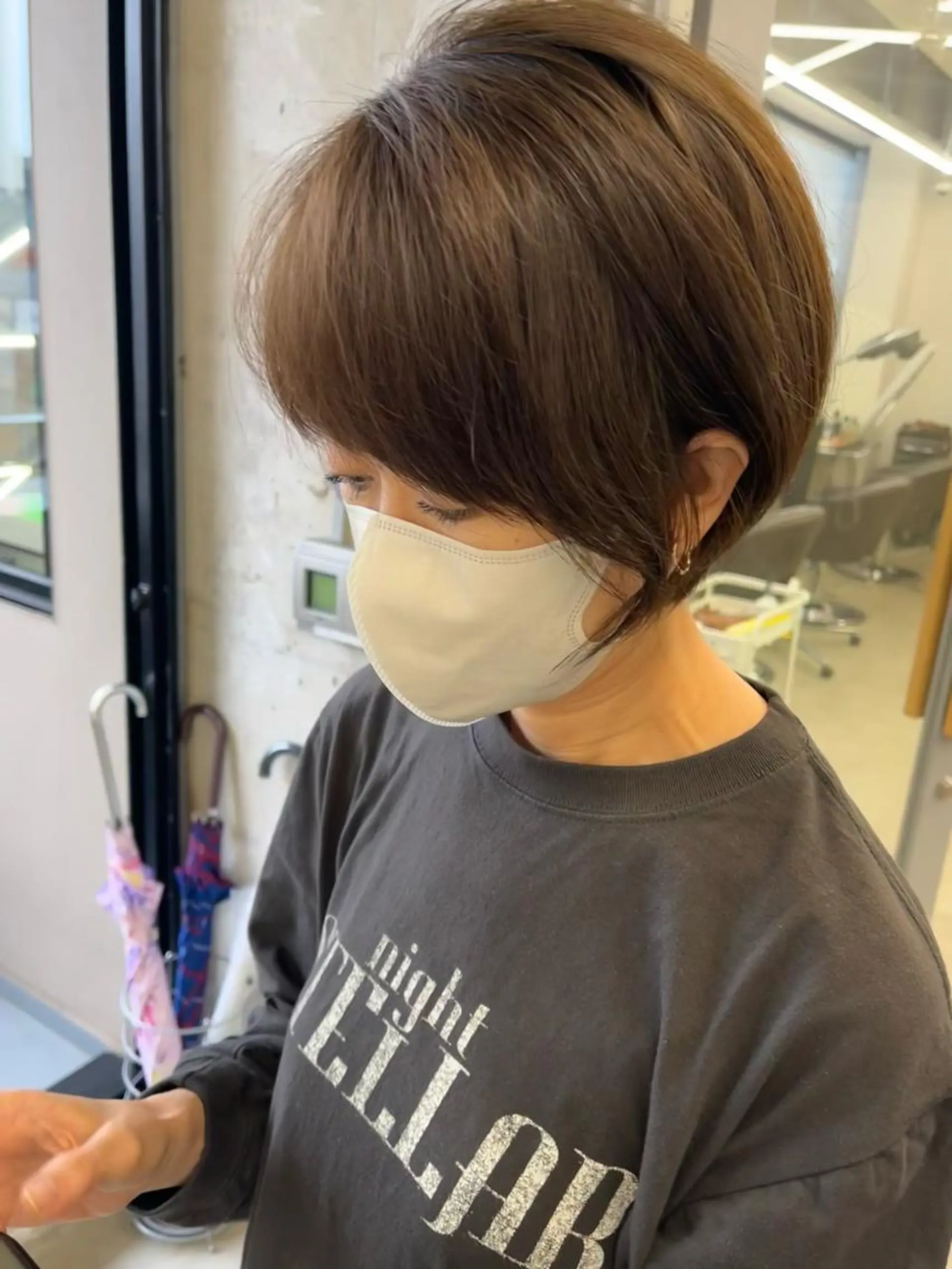 ショート ヘアカラー 難波/白髪ぼかし/ KAORIのヘアスタイル