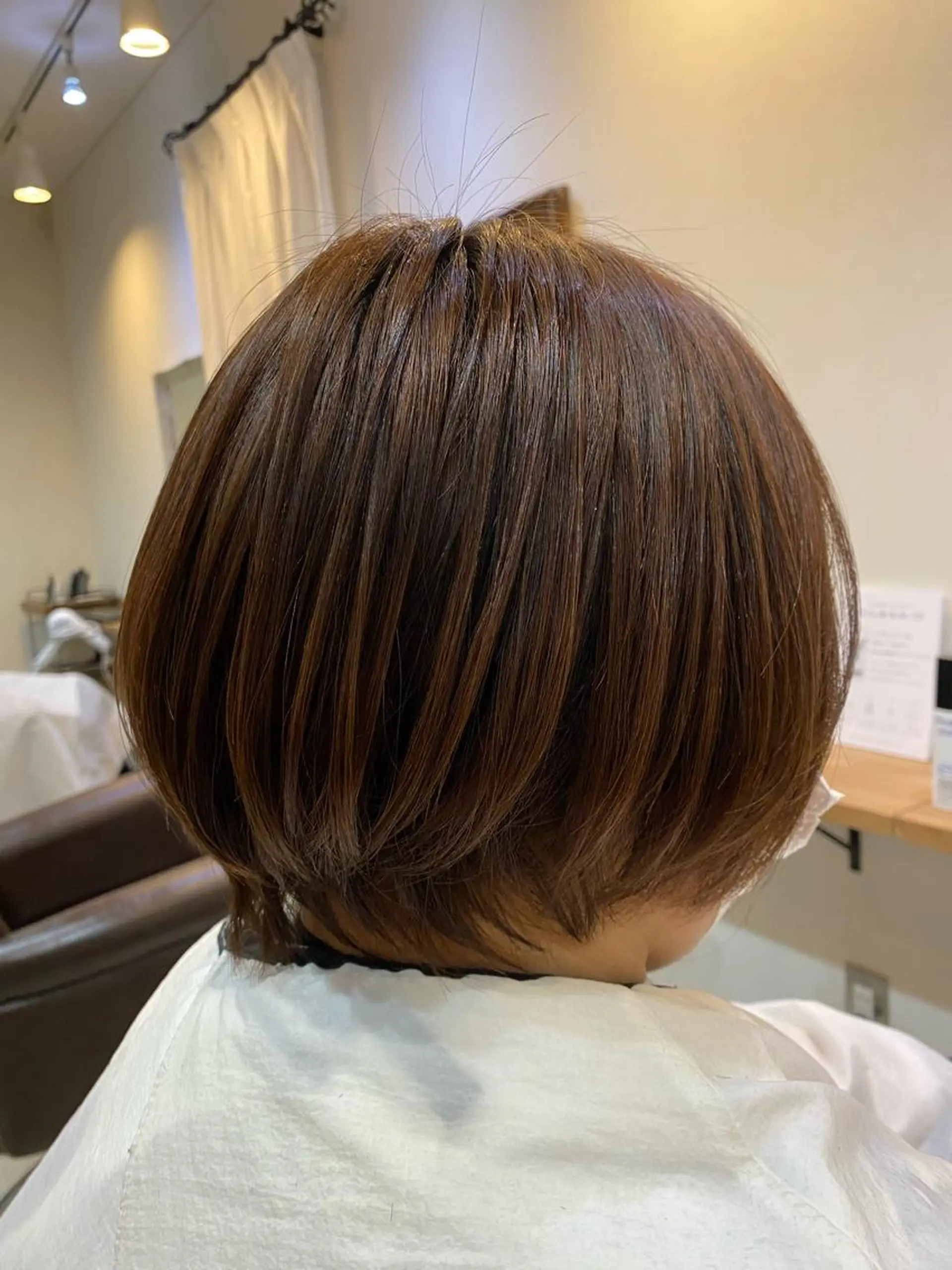 ショート ショートヘア カット トリートメント 髪質改善🤍艶カラー 🤍きわこのヘアスタイル