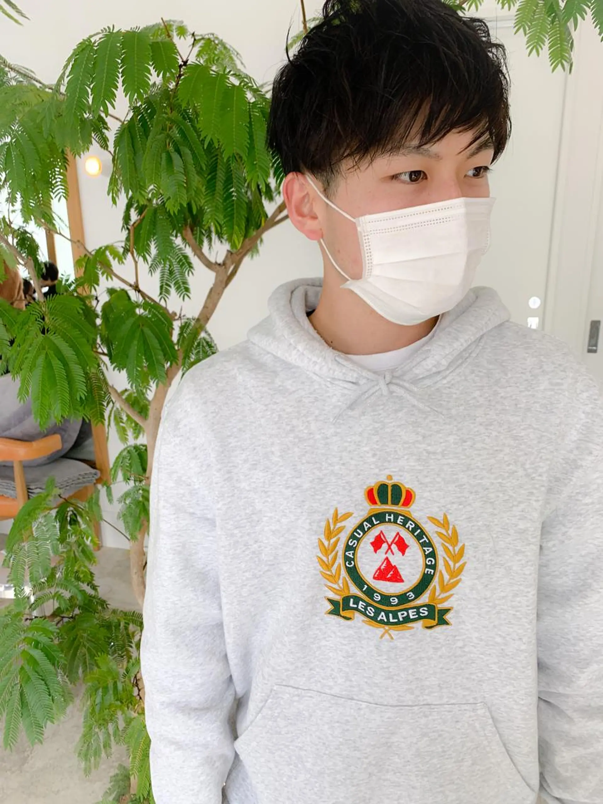 ショート メンズ SALOWIN 名古屋所属・パーマ落とし/ パーマ特化/丹羽舜太のヘアスタイル