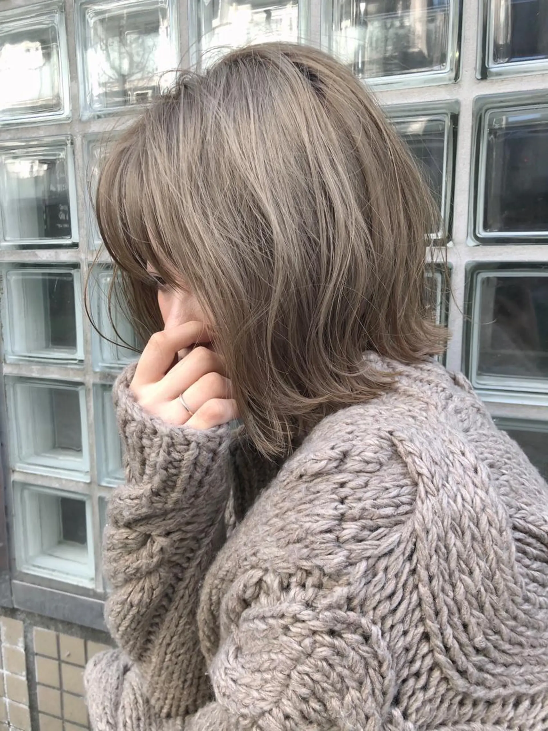 ショート カラー ヘアカラー トリートメント 大西 直人のヘアスタイル