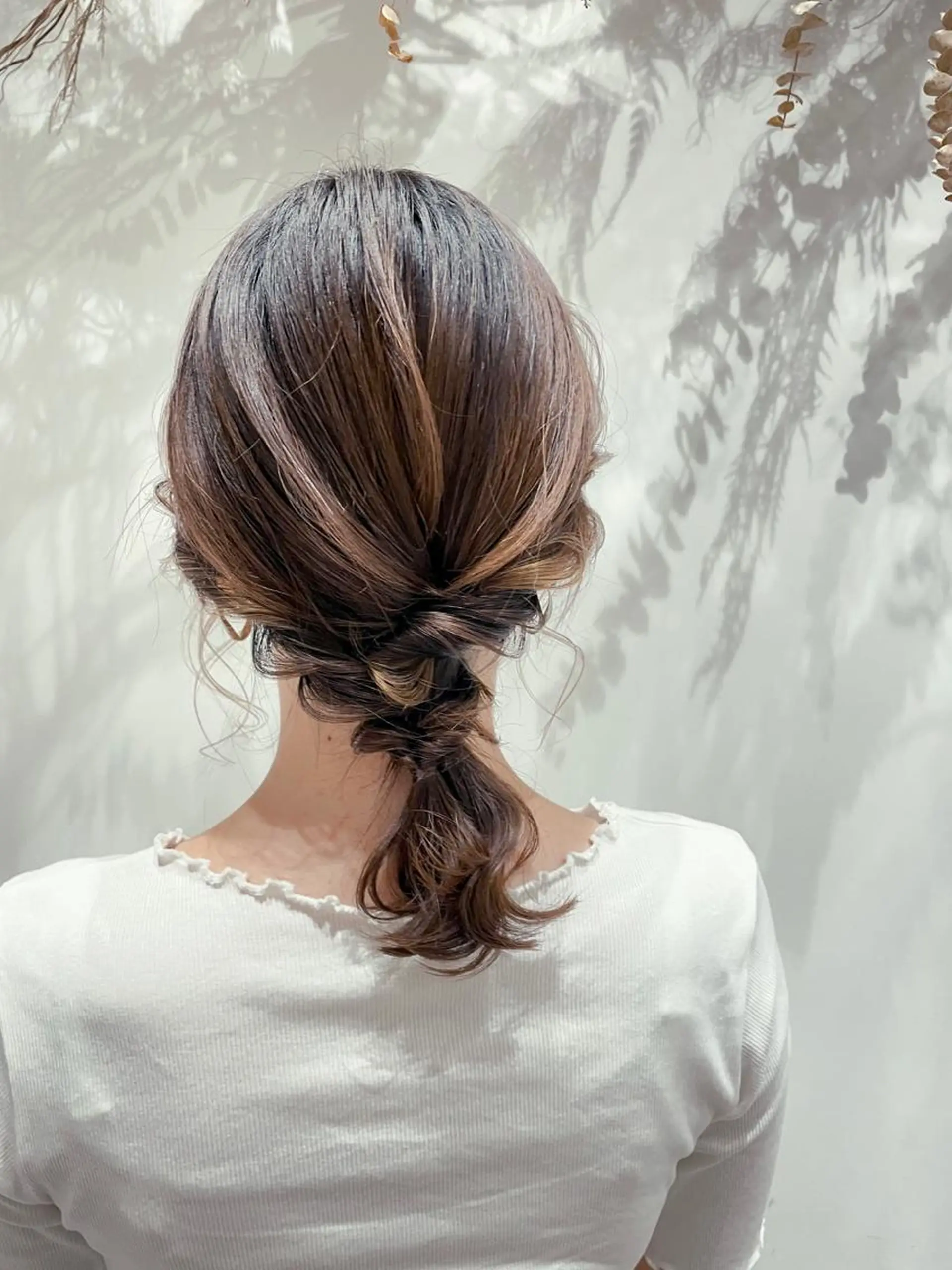 ミディアム ヘアアレンジ ヘアセット ✴︎Mai✴︎銀座のヘアスタイル