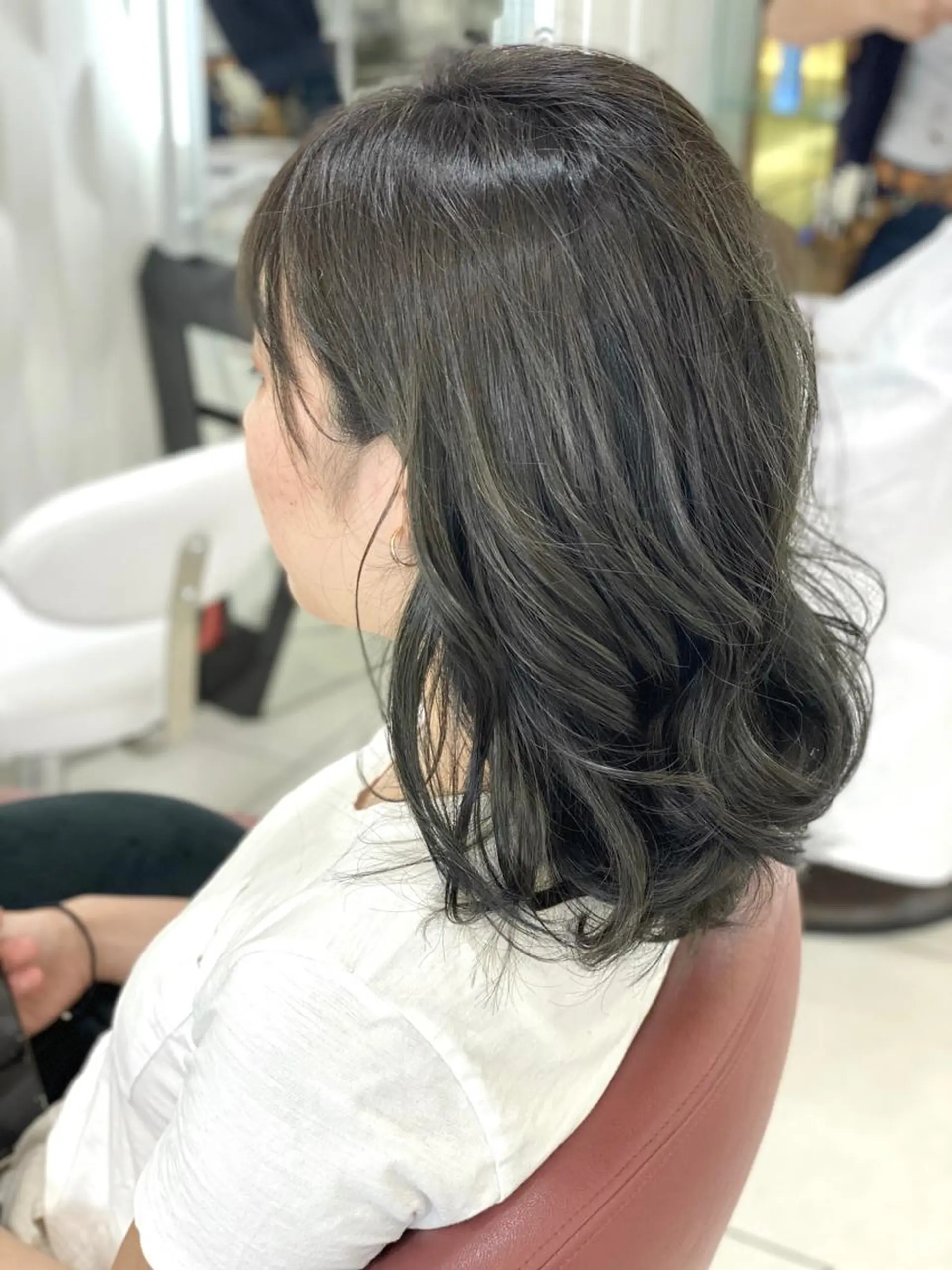セミロング カラー カット ヘアカラー 【髪質改善×カラー】 QUALIS沓掛貴浩のヘアスタイル