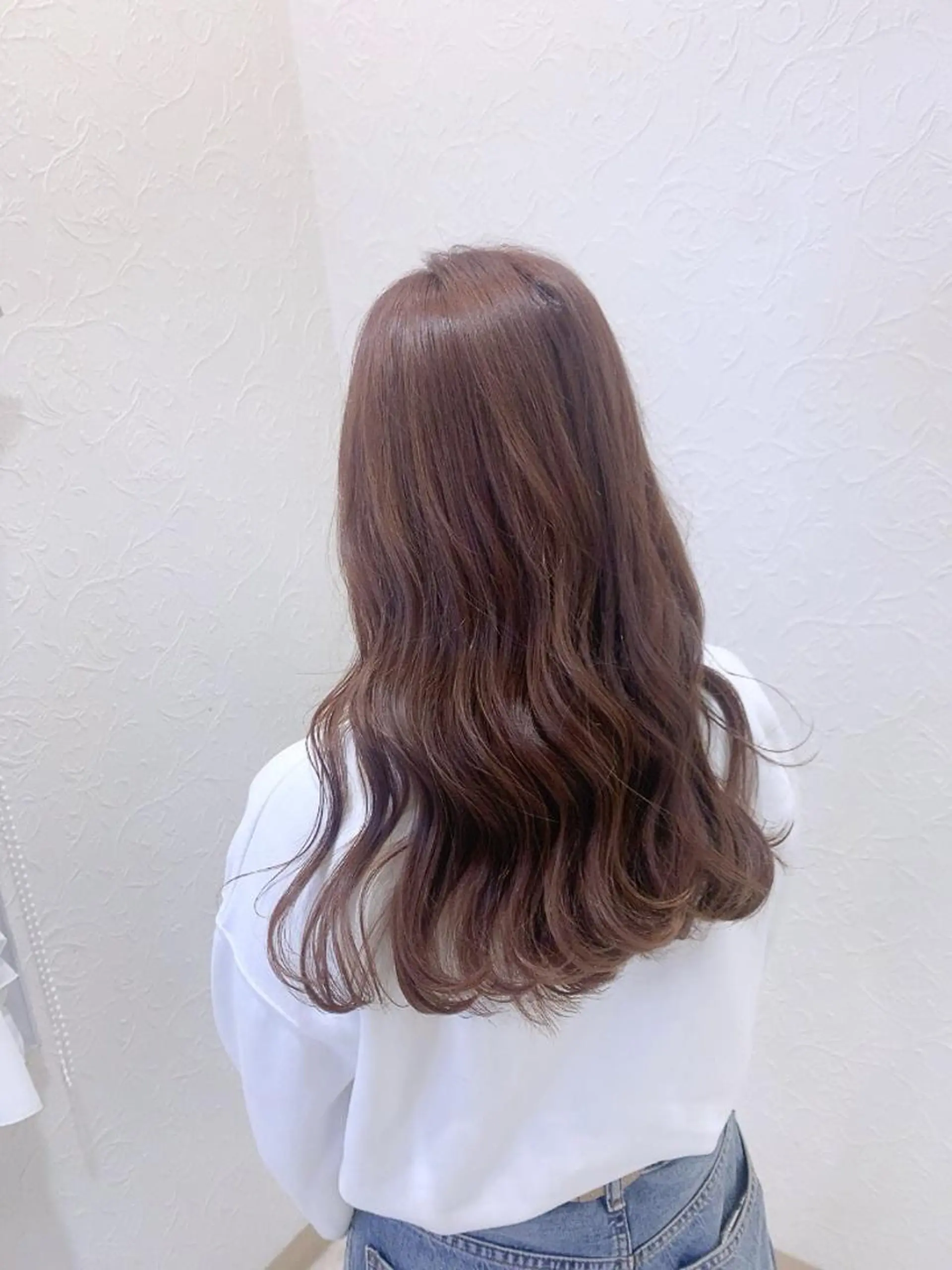 セミロング カラー tori六甲道所属・六反 仁哉のヘアスタイル