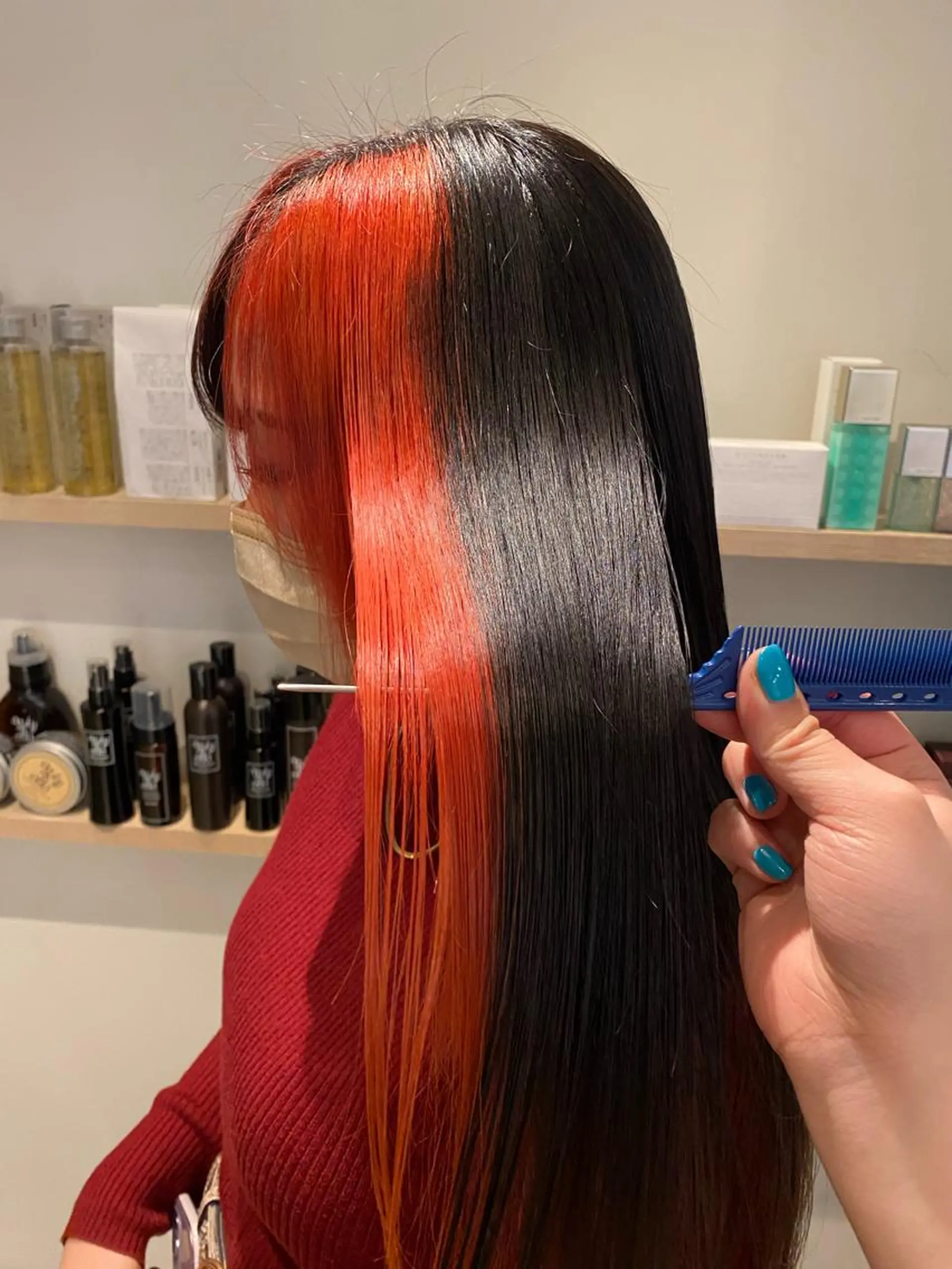 ロング ヘアカラー トリートメント ROCCO3rd / りんなのヘアスタイル