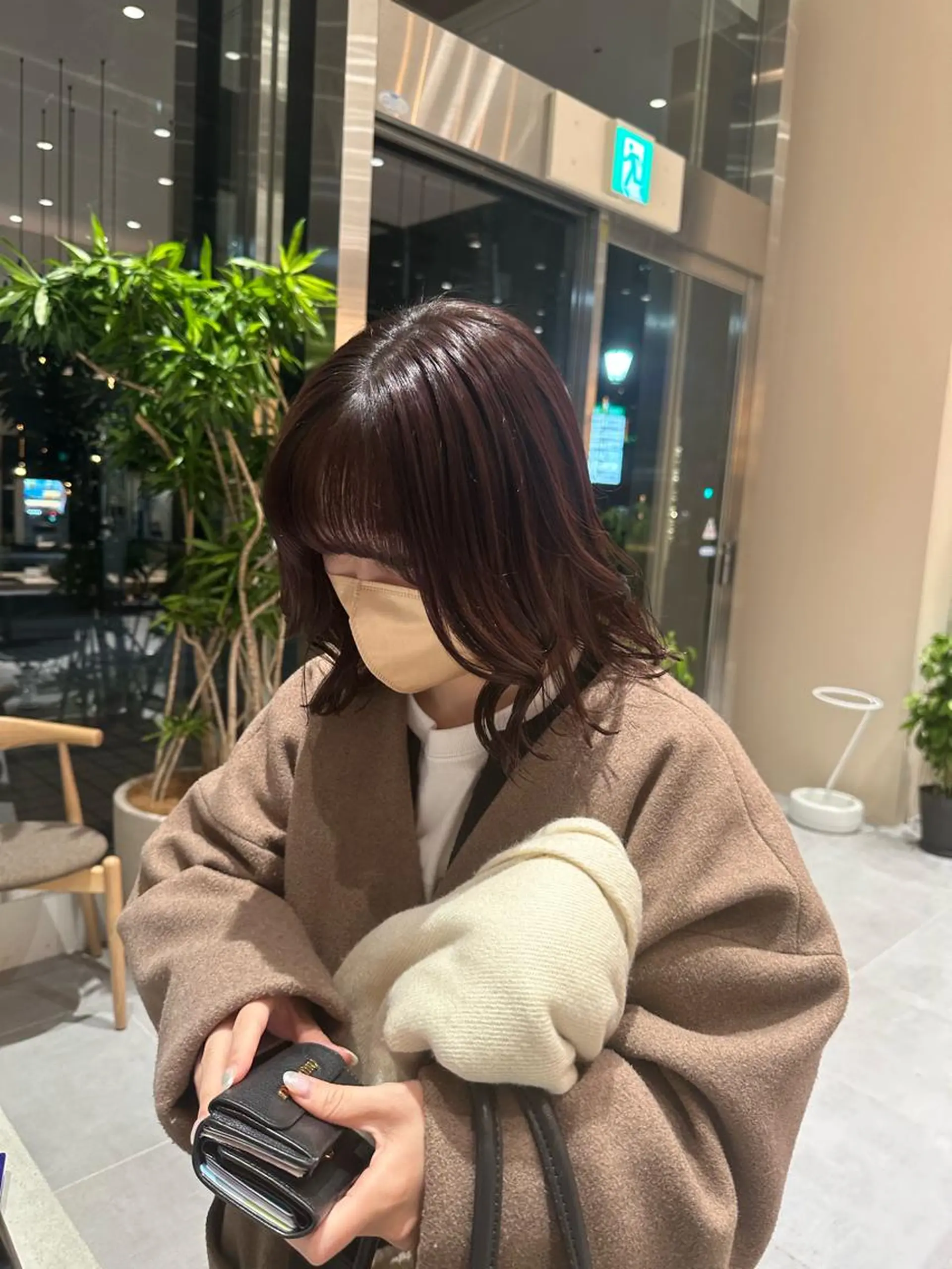 ミディアム 透ける艶カラー💎 ミオのヘアスタイル