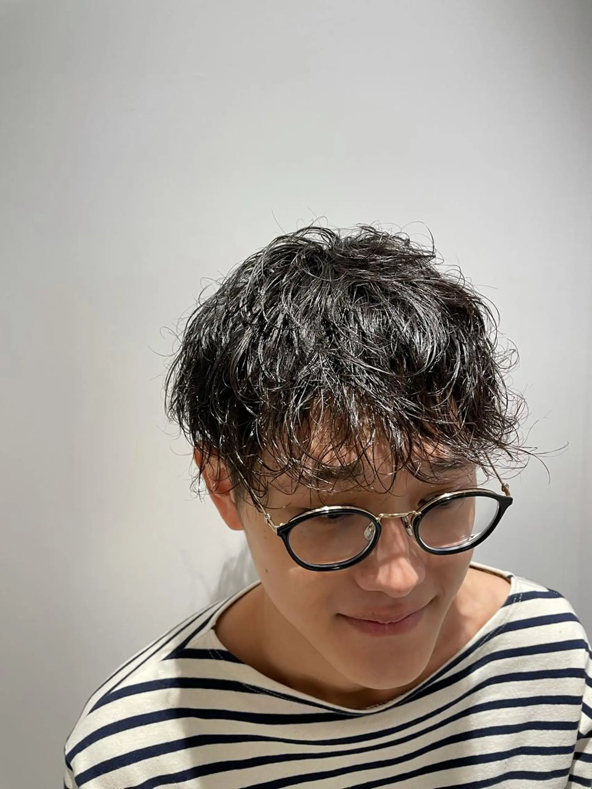 ミディアム パーマ 💫メンズ専門 大木肖愉夢💫のヘアスタイル