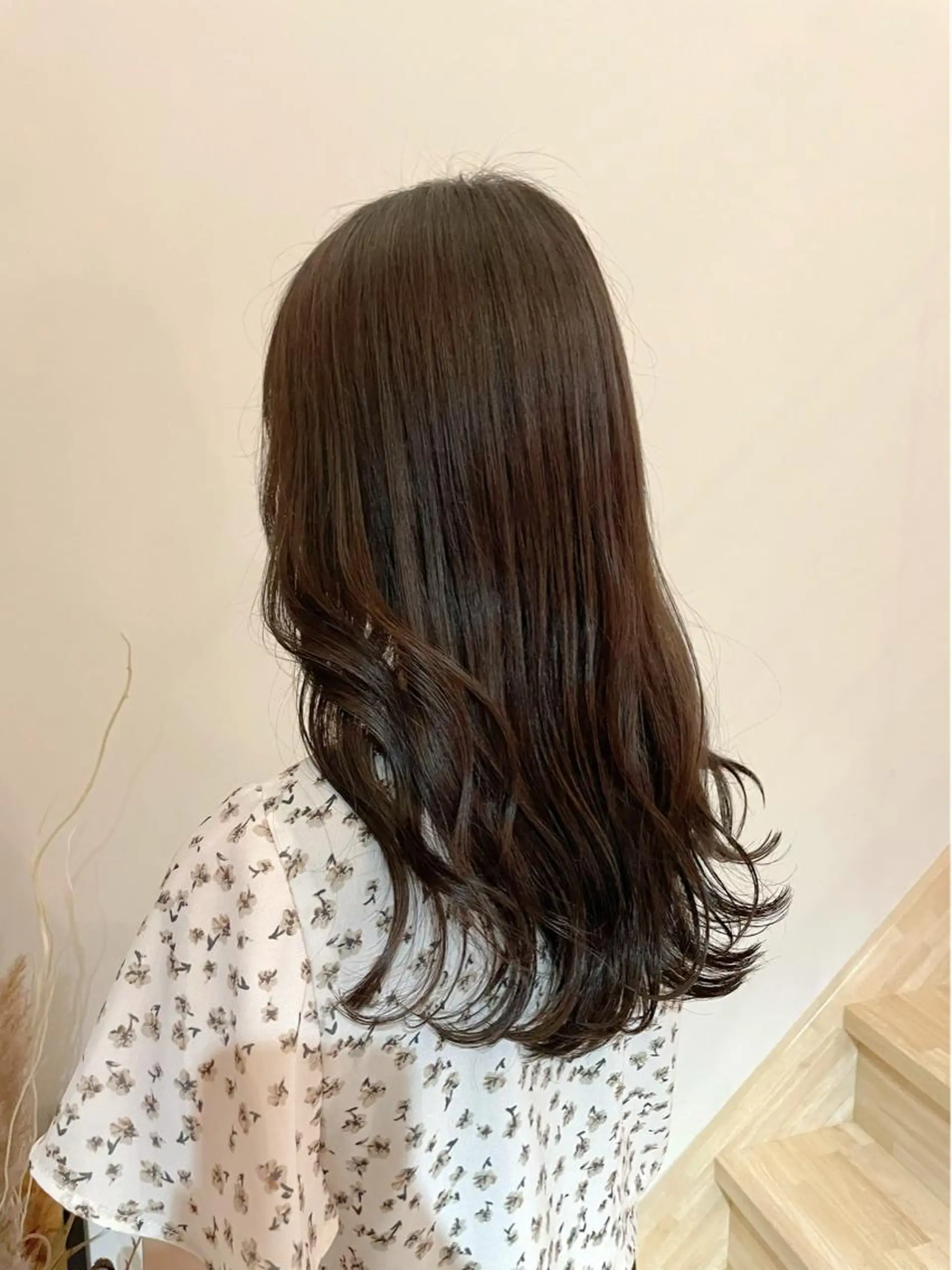 セミロング カラー 林 慧悟のヘアスタイル