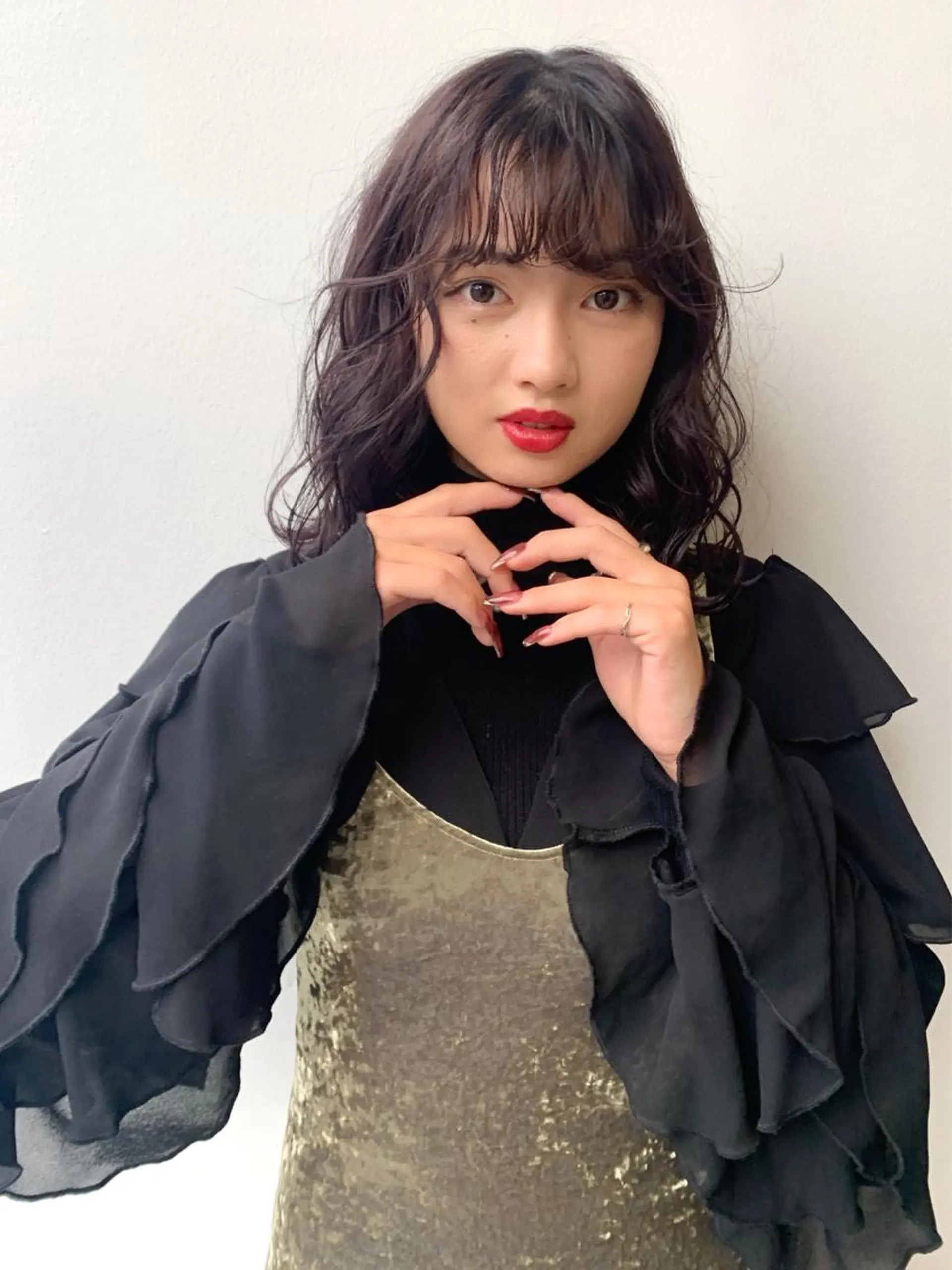 ミディアム カラー グレージュ ラベンダーカラー ラベンダーグレージュ ラベンダーグレー kimika🥑 メンズ/髪質改善のヘアスタイル