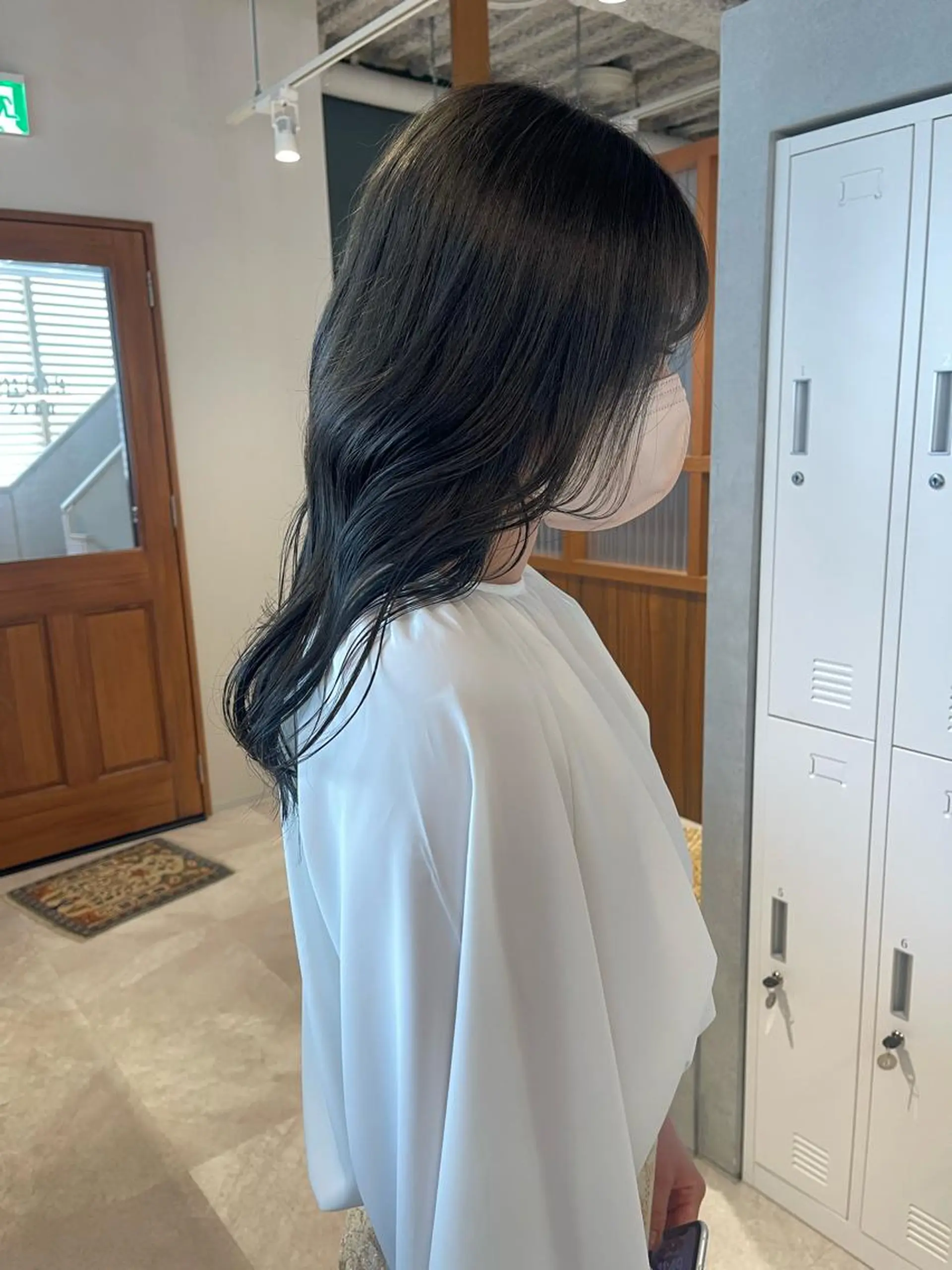 ロング カラー カット ヘアカラー トリートメント 店長　MANAMI ／ブリーチ／骨格ボブのヘアスタイル