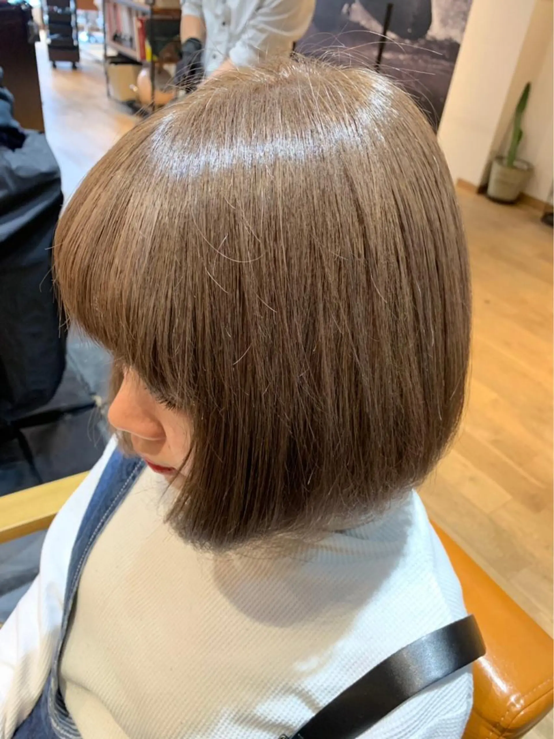 ショート 髪質改善縮毛矯正 kosuke_IJKのヘアスタイル