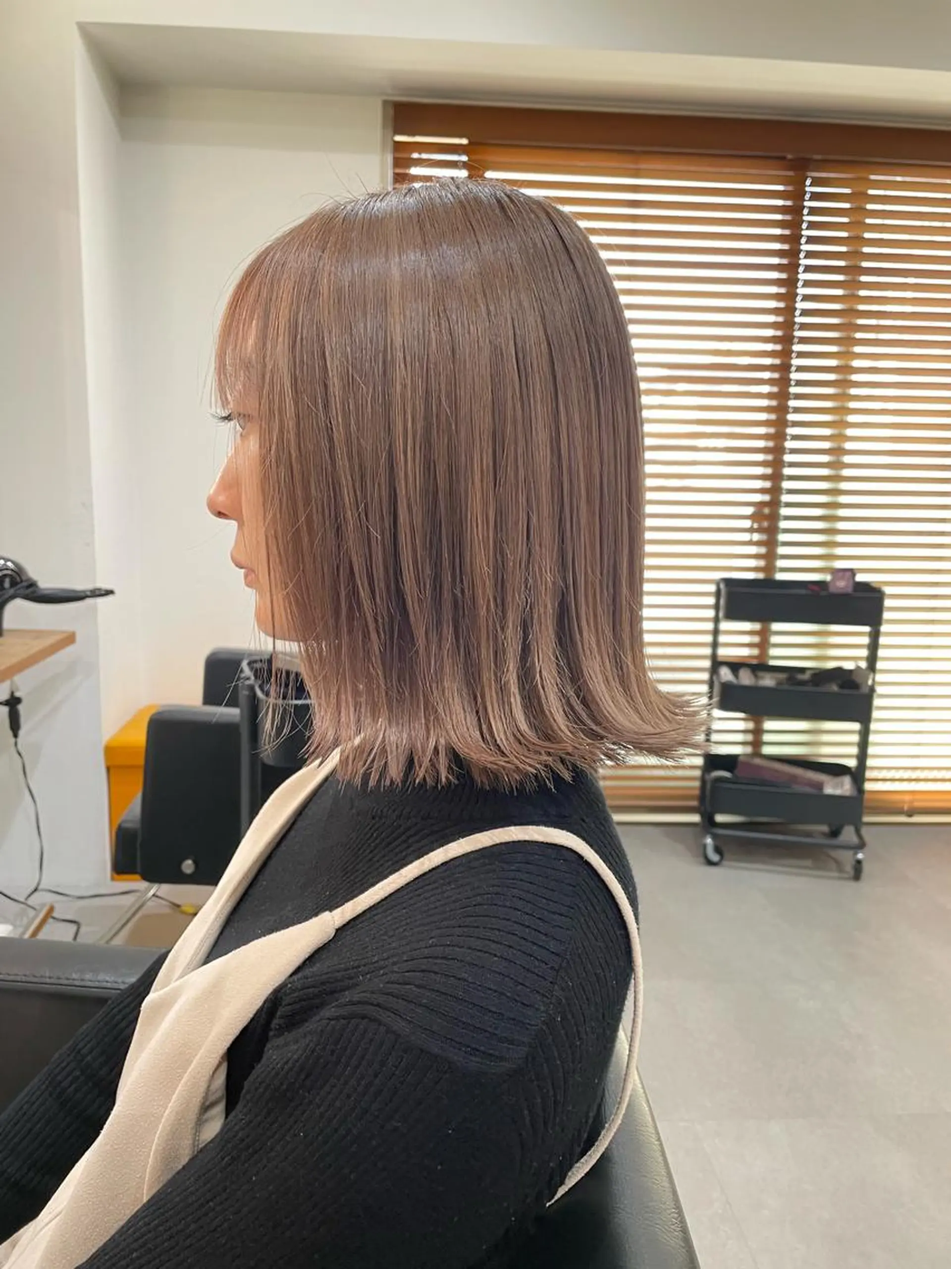 カラー 🐬脱白髪染めカラー 清水大世🐬のヘアスタイル