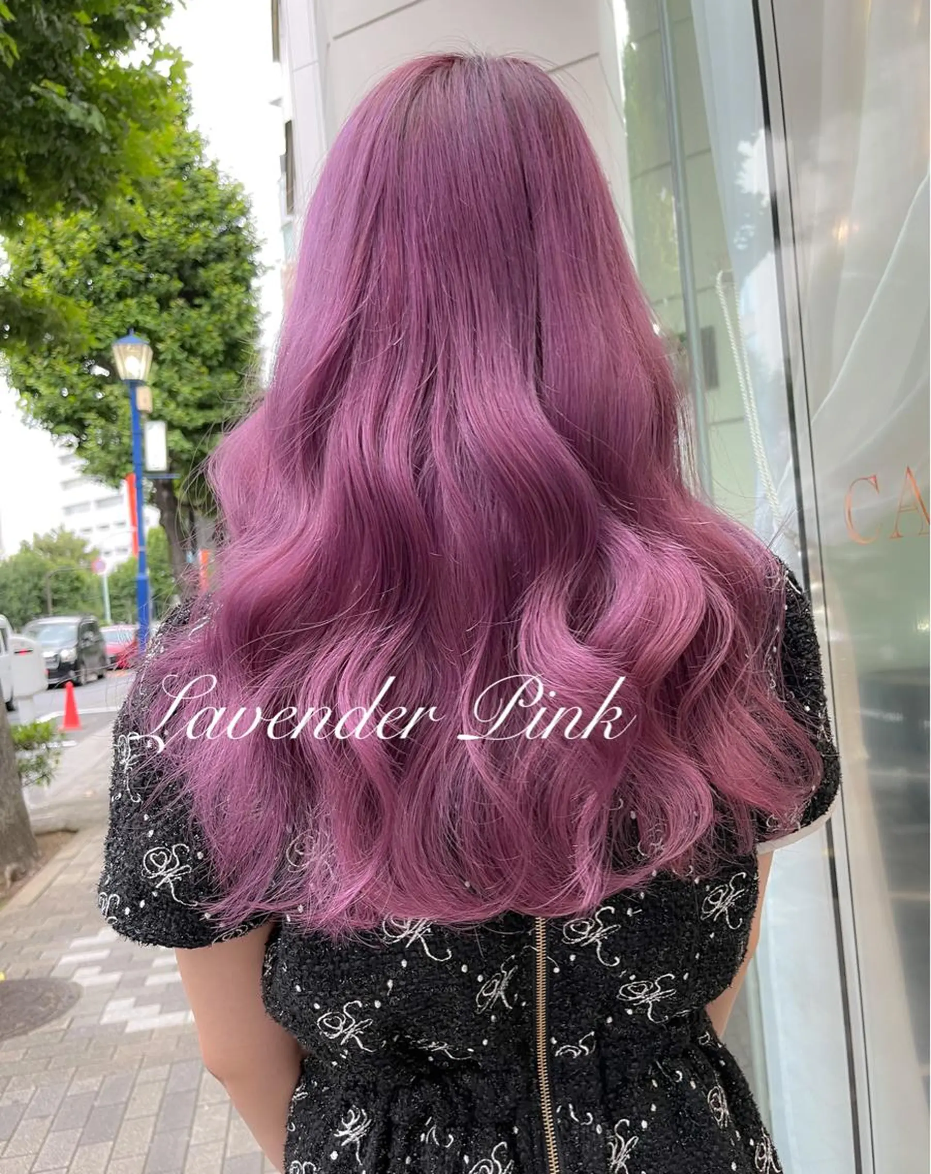 ロング カラー ブリーチ ヘアカラー LOTTA CUCCI所属・miyu /トレンド カラー×艶髪のヘアスタイル