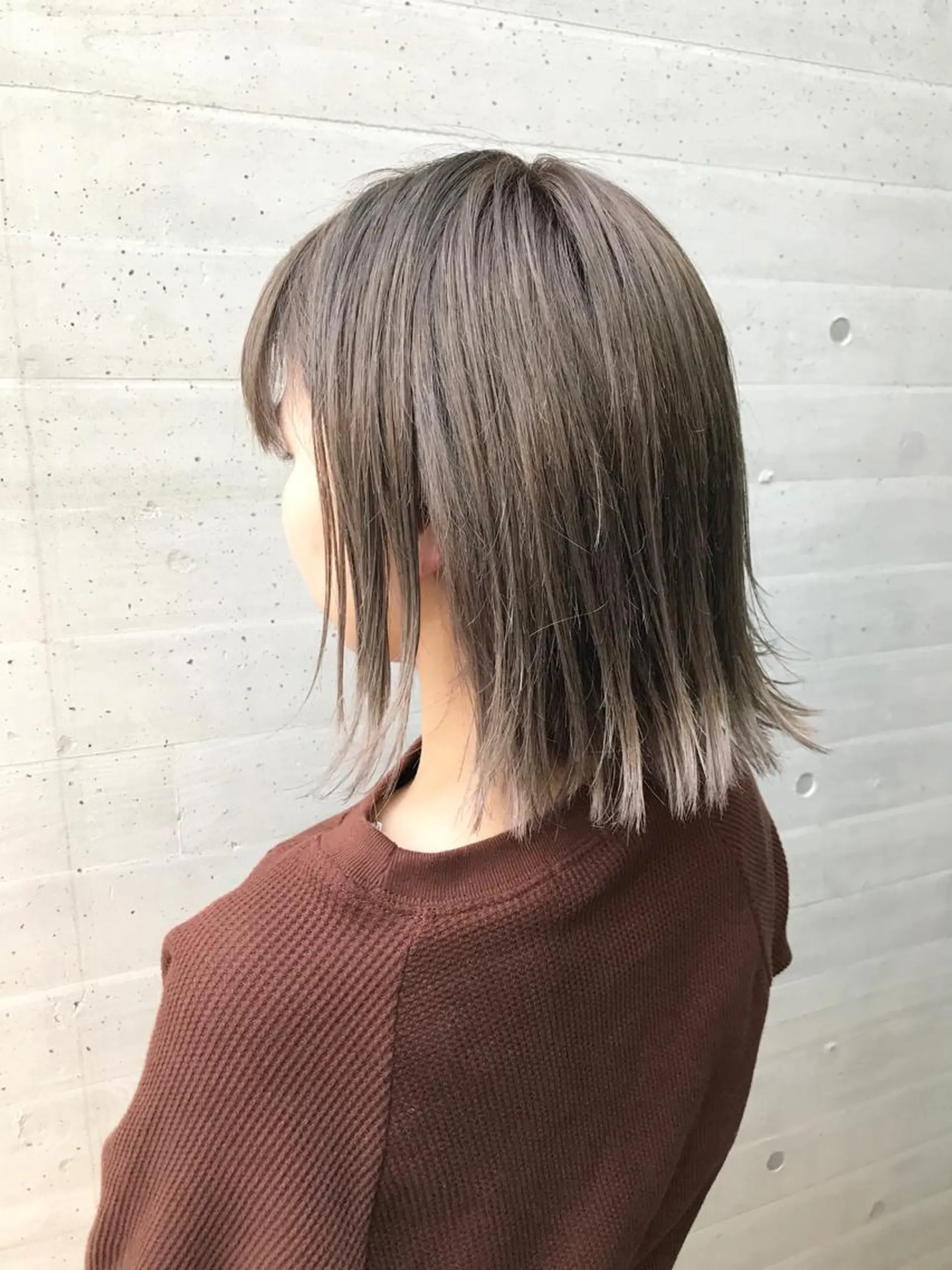 ミディアム カラー カット ヘアカラー トリートメント 北千住でカラーNo1 高橋優輔のヘアスタイル