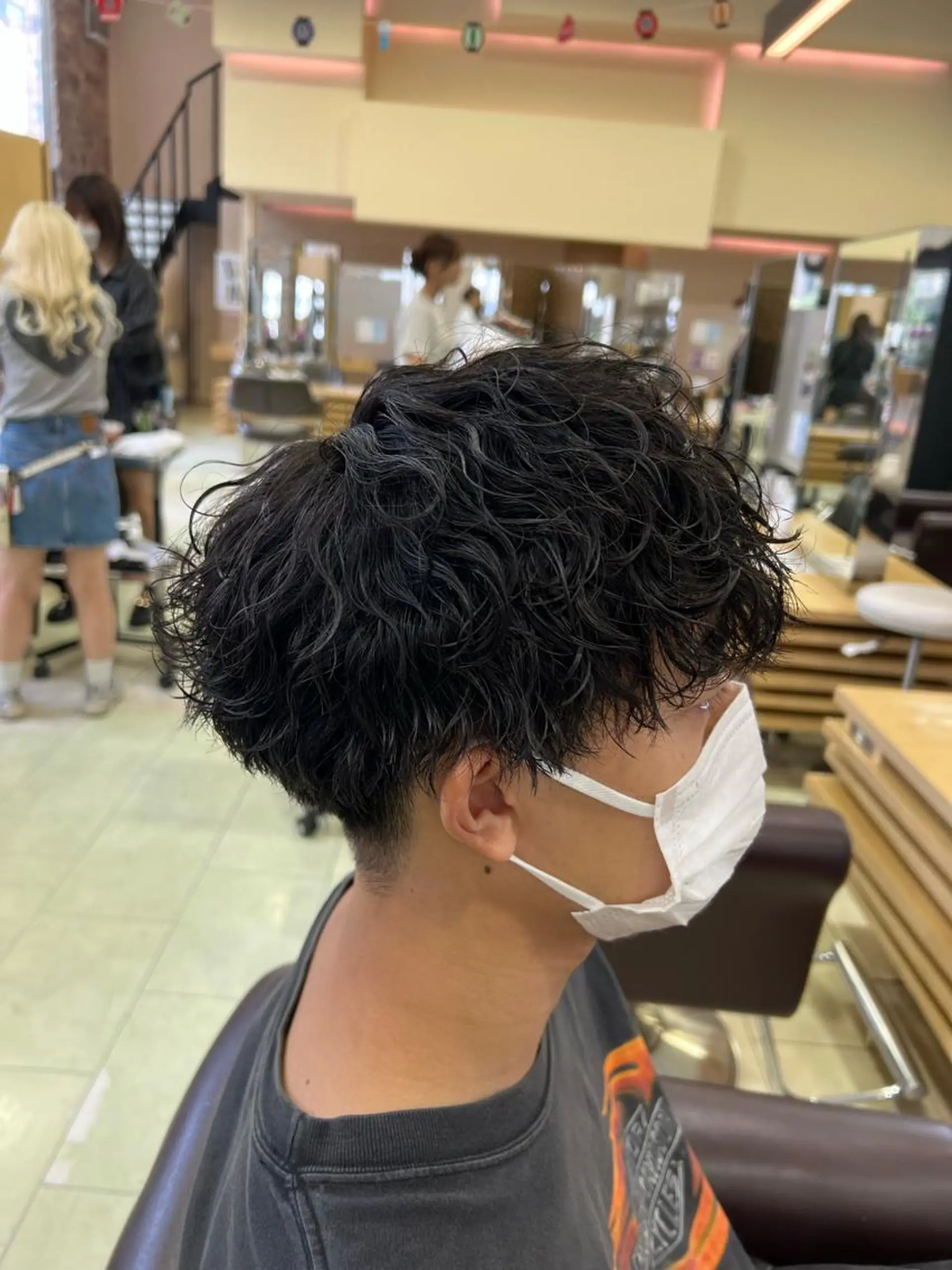 パーマ メンズ メンズカット松戸/韓 国/メンズパーマ航太のヘアスタイル