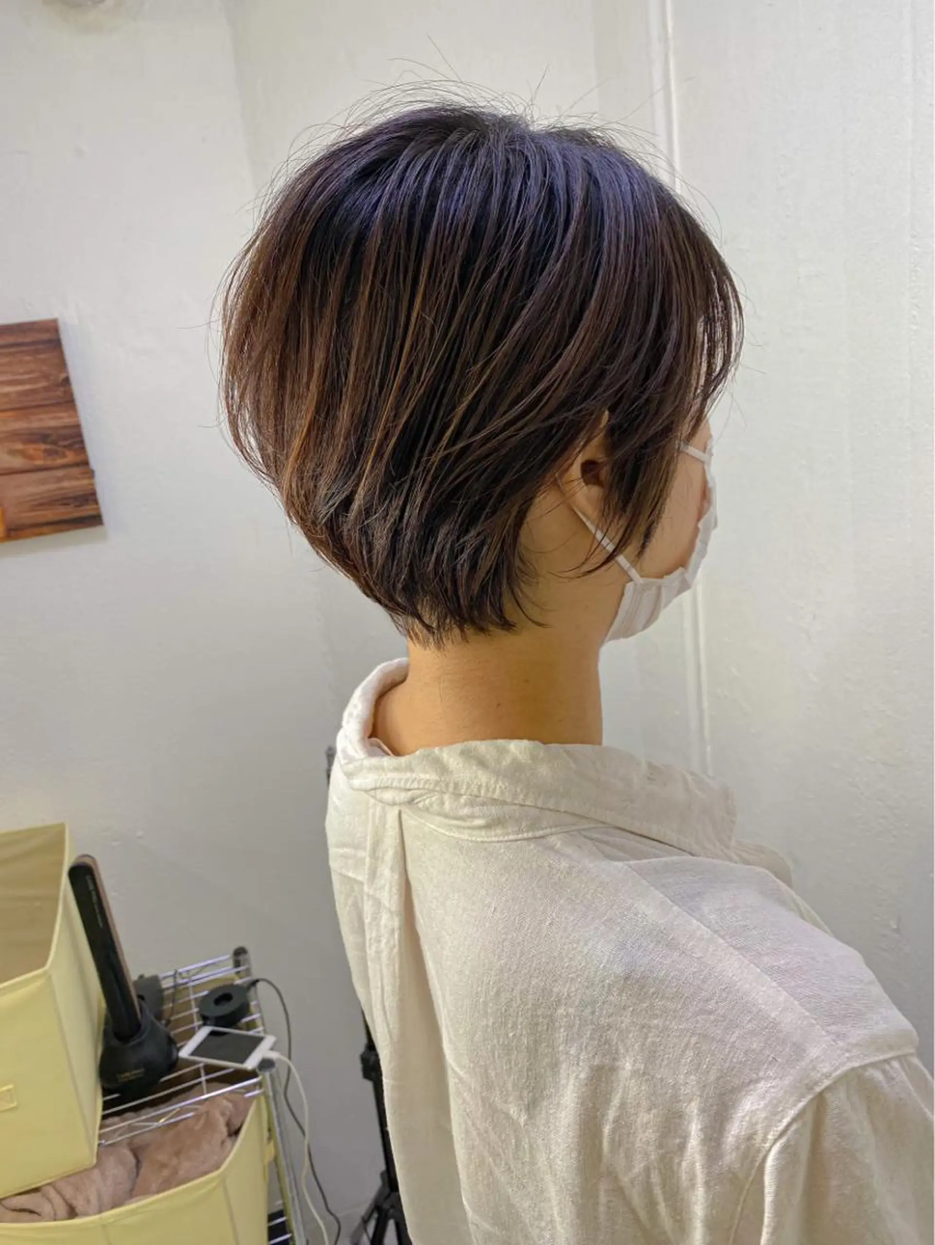 ショート カラー🌈/カット /栄/misa👻のヘアスタイル