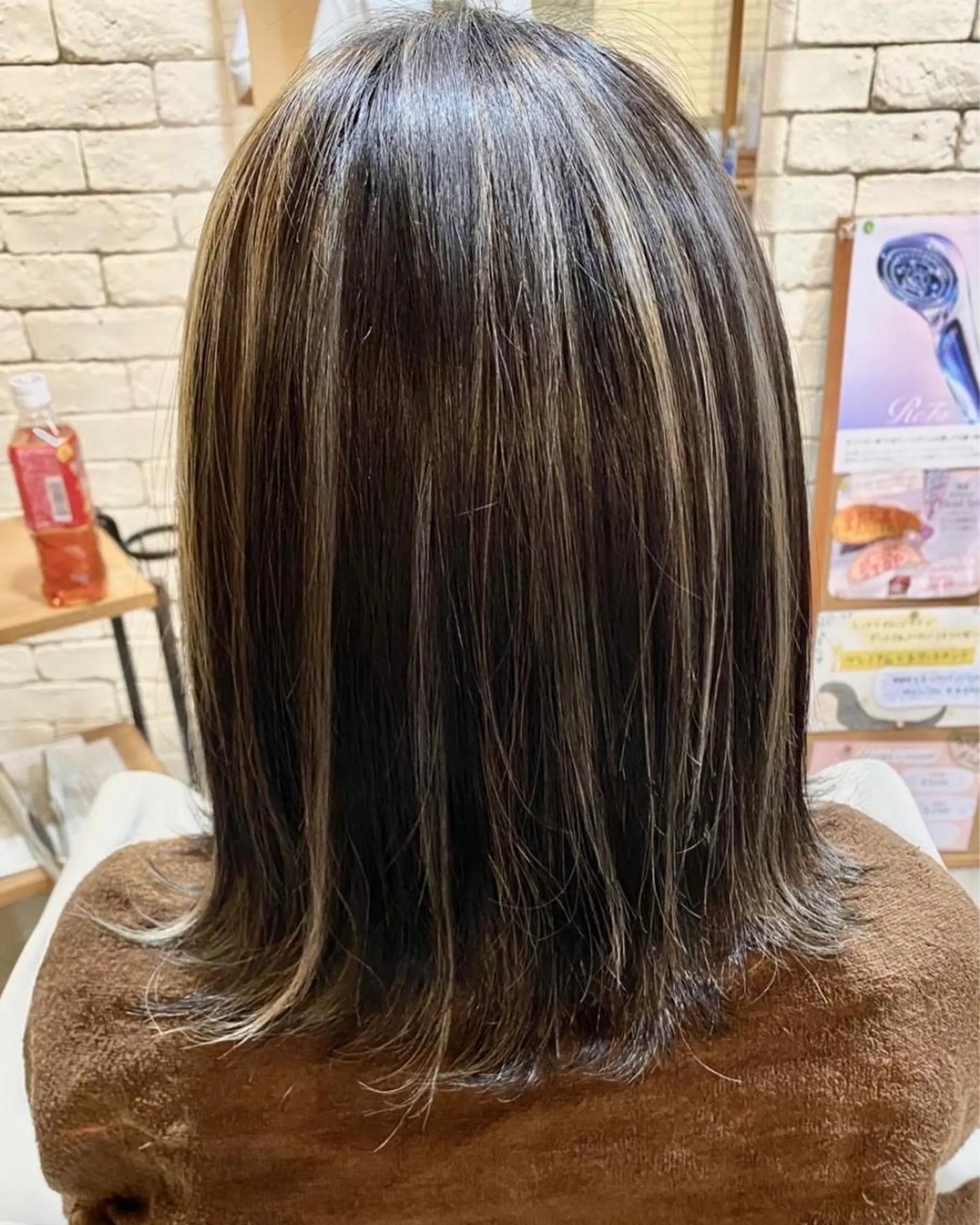 カラー ハイライトカラー sand瀧川真平 /ショートヘア/ボブのヘアスタイル