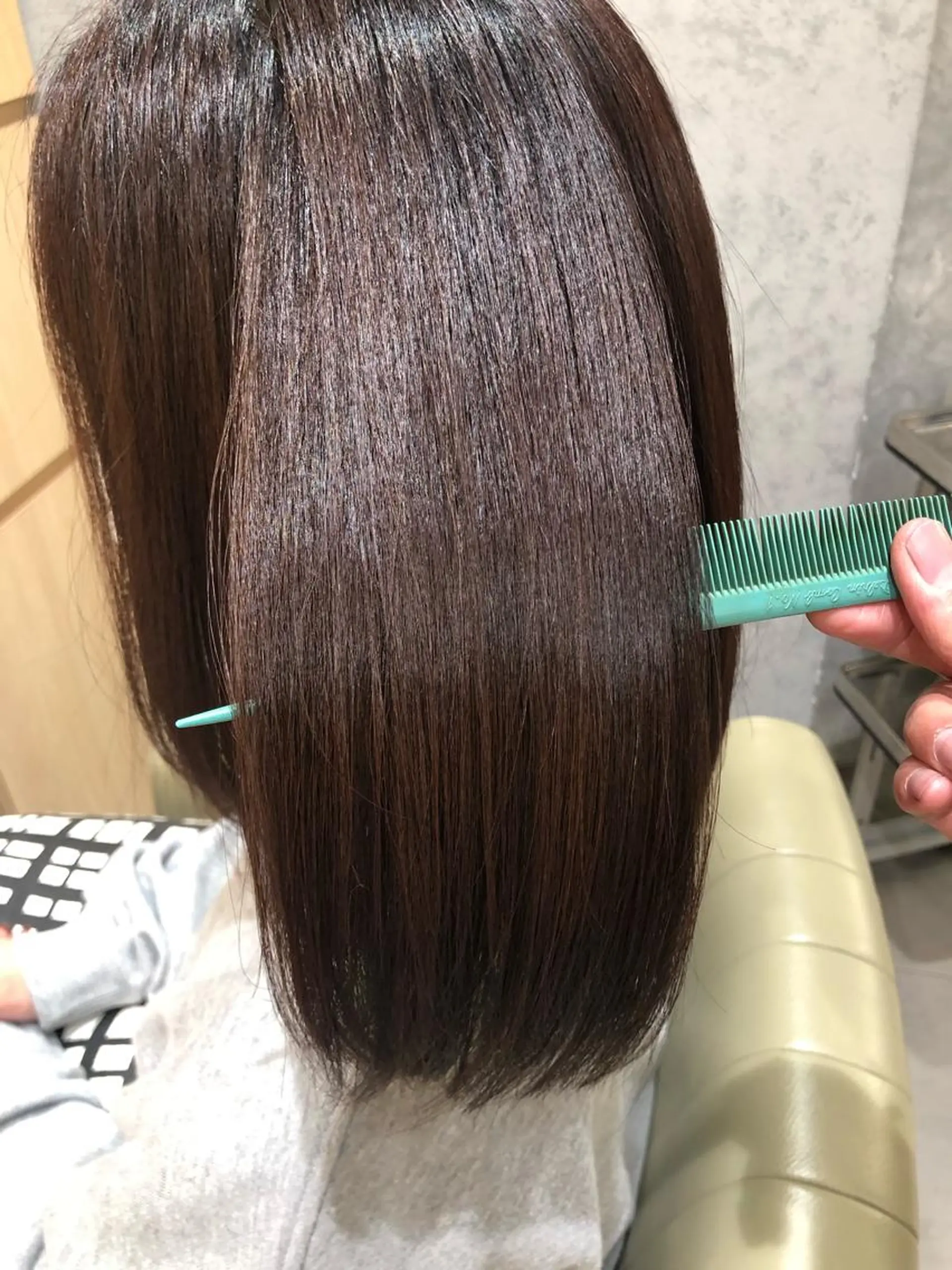 セミロング カット 縮毛矯正 トリートメント orme所属・【髪質改善特化･ 福田航洋】のヘアスタイル